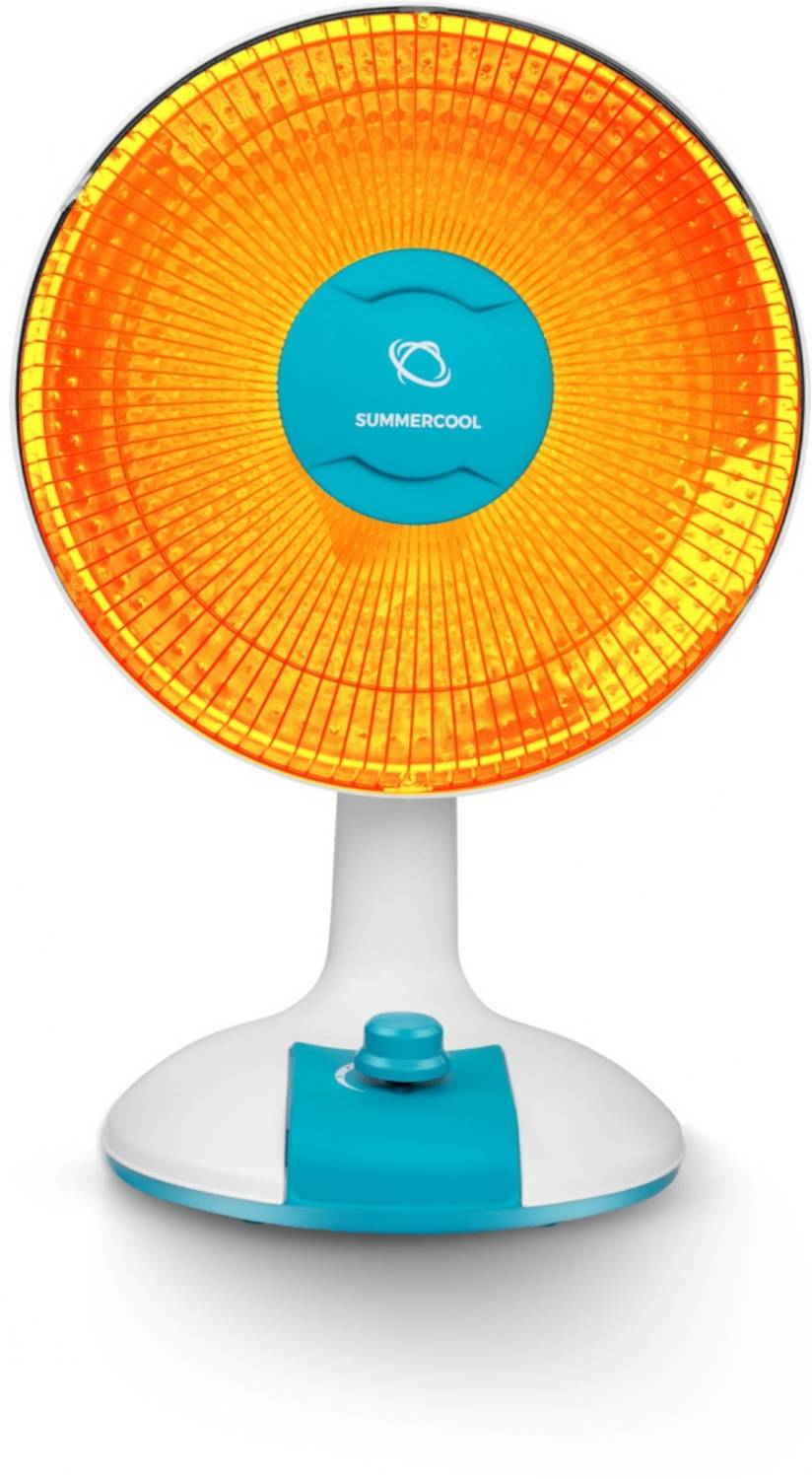 Summercool Sun Heater 14 inch Disk -1000 Watt (White & Blue) Carb