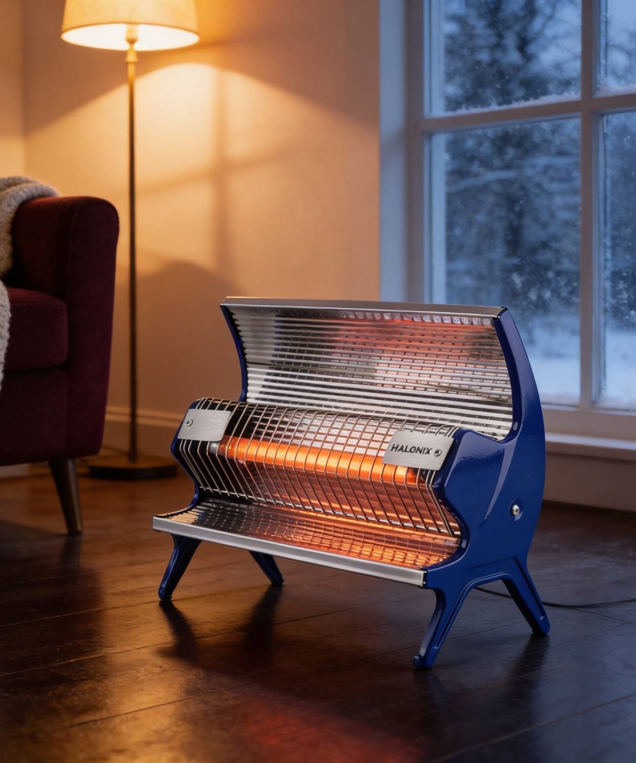 HALONIX 1000W Jasper Neo Room Heater Halogen Room Heater