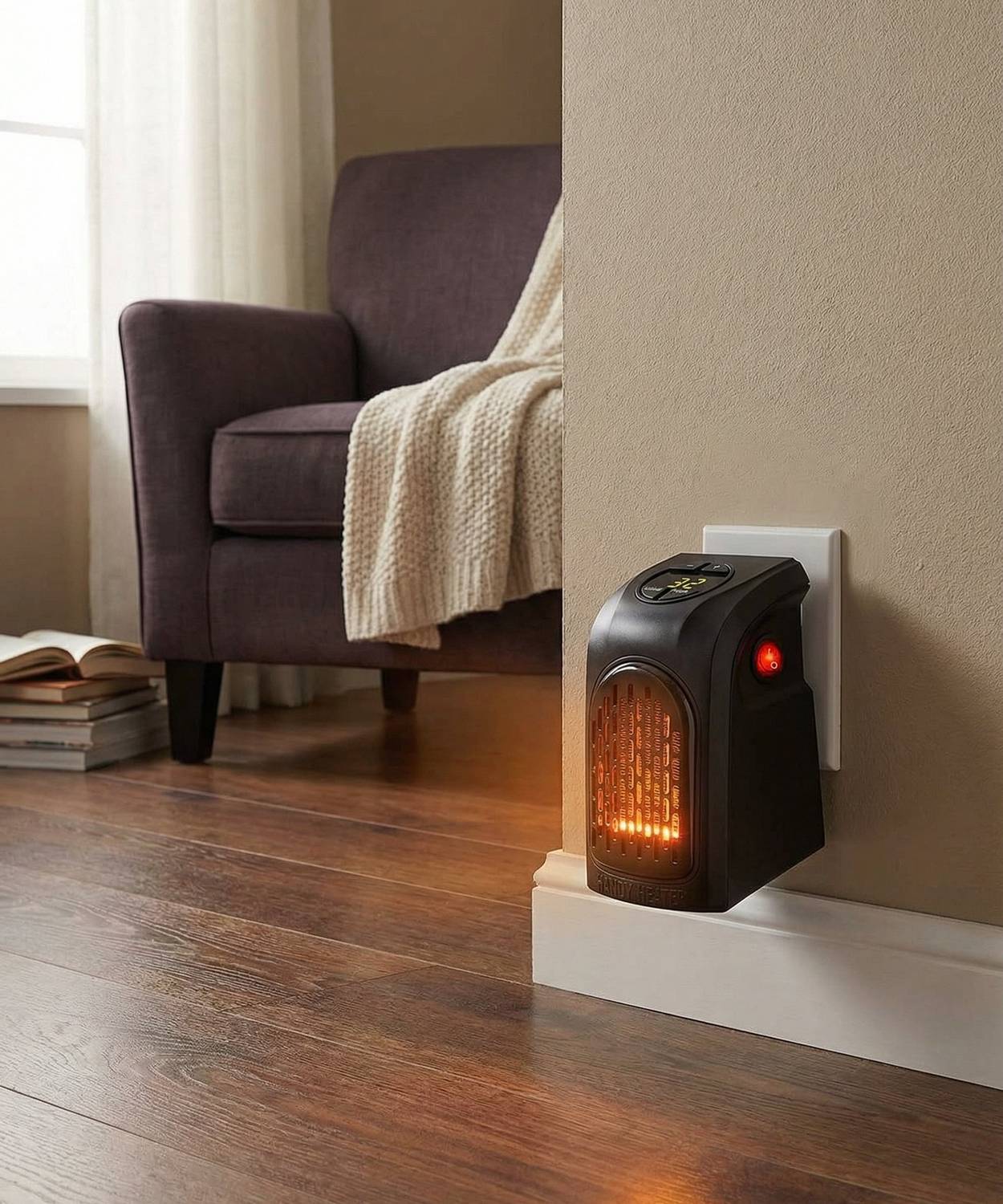 Vaibhav Enterprises Electric Room Heater with Button Controls, 40