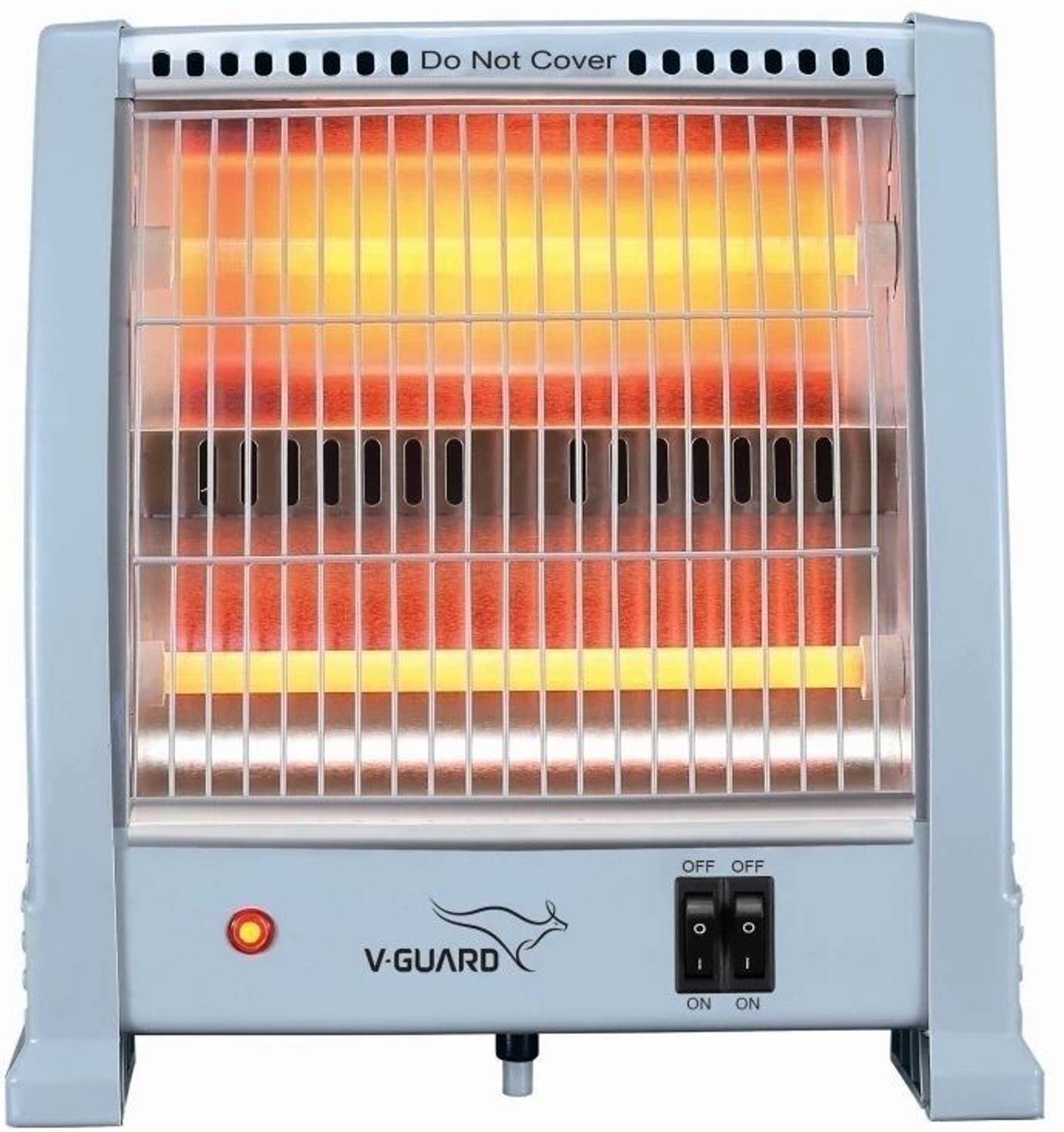 V-Guard QUARTZ RH2QT 2000(2 ROD, 400 & 800 WATTS) Quartz Room Heater