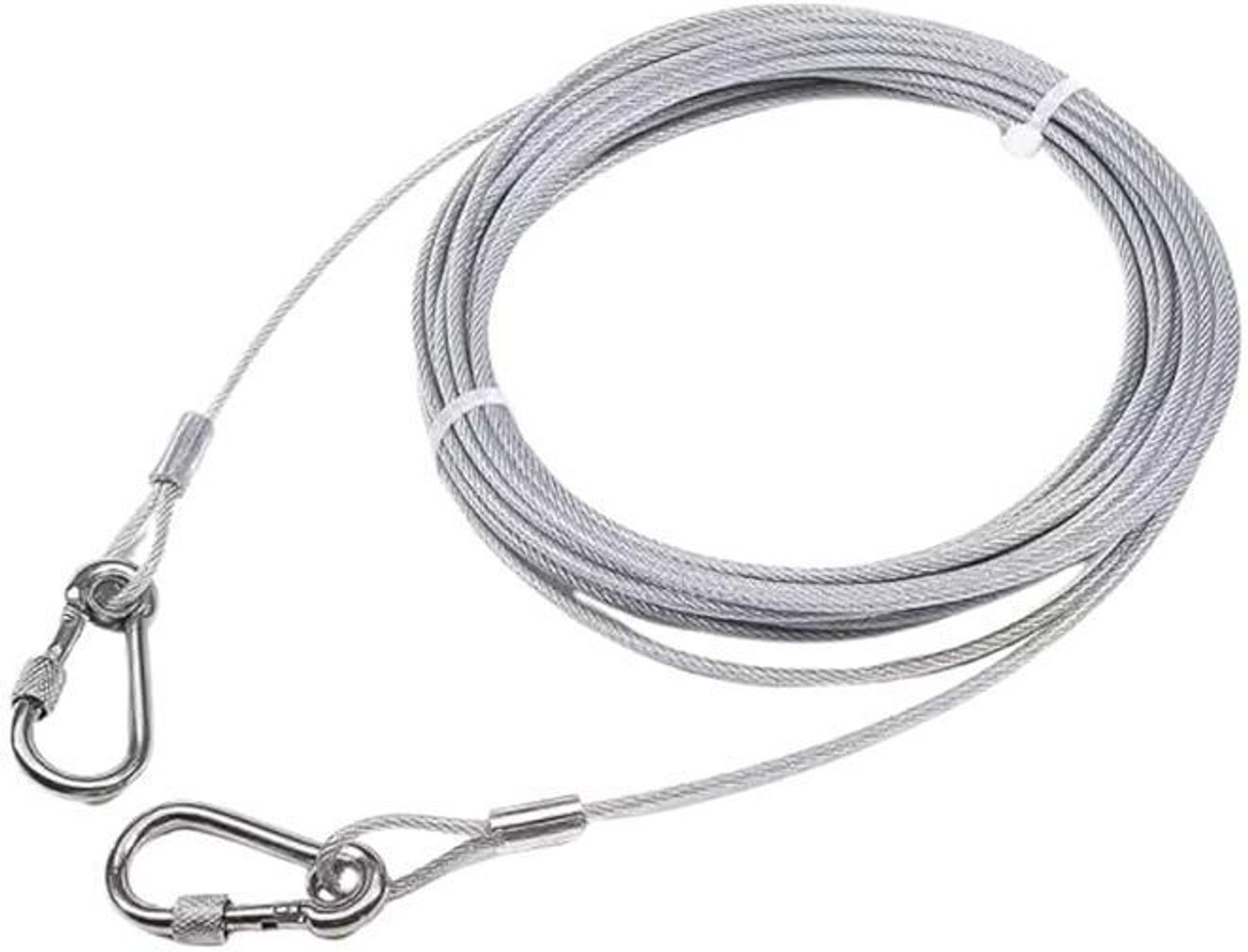 Image of Alesso Silver clothline with hook Silver