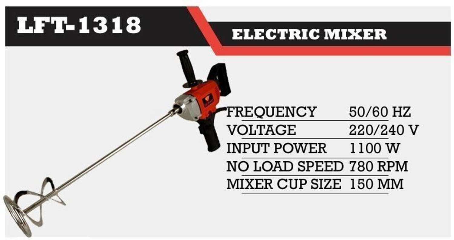 Image of LEO FAST LFT-1318 Electric Paint / Putty Mixture LFT-1318 Electric Paint / Putty Mixture Rotary Tool