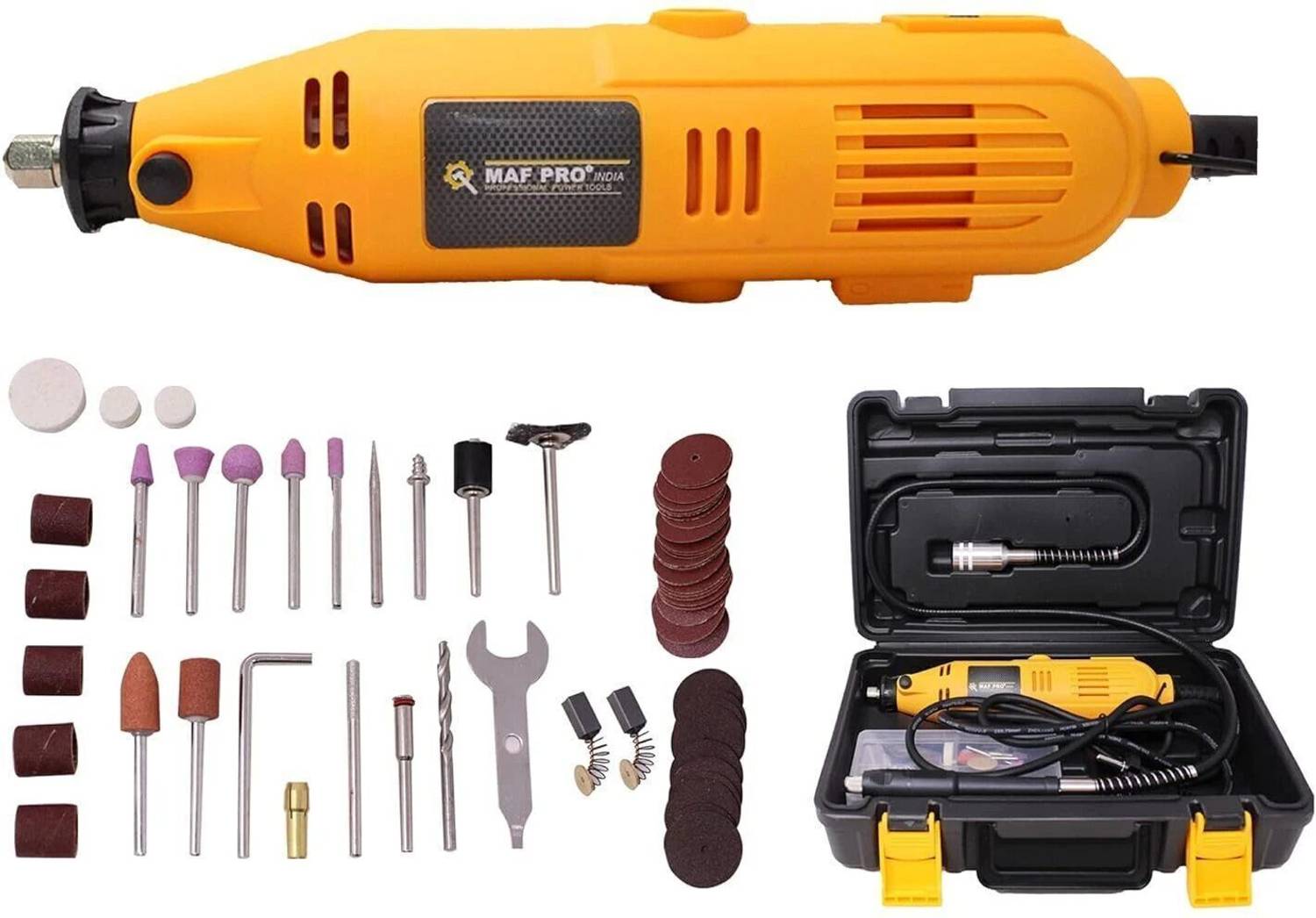 Maf Pro MG152A 130W 52 Pcs Multifunctional Mini Rotary Die Grinder