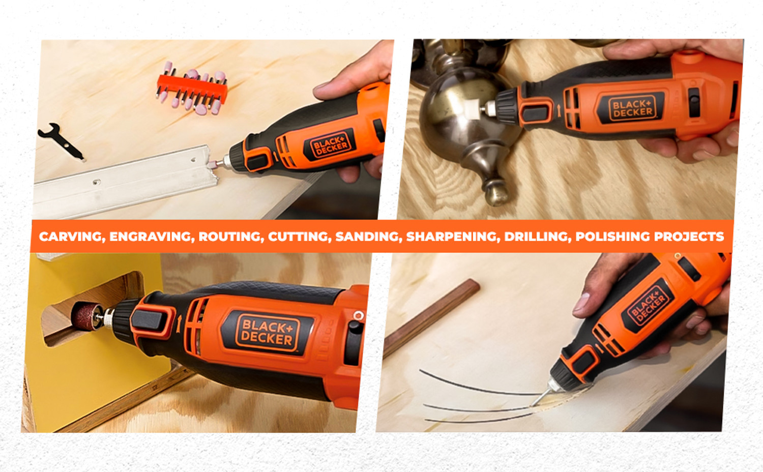 Image of BLACK+DECKER RT18KA-IN RT18KA-IN Rotary Tool