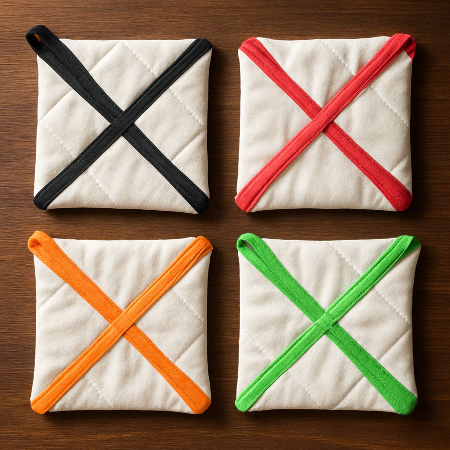 blendmix Cotton Squar Chapati Cover\Roti cover\Traditional Rumal Square Flap Cover Solid Roti Square Flap Cover