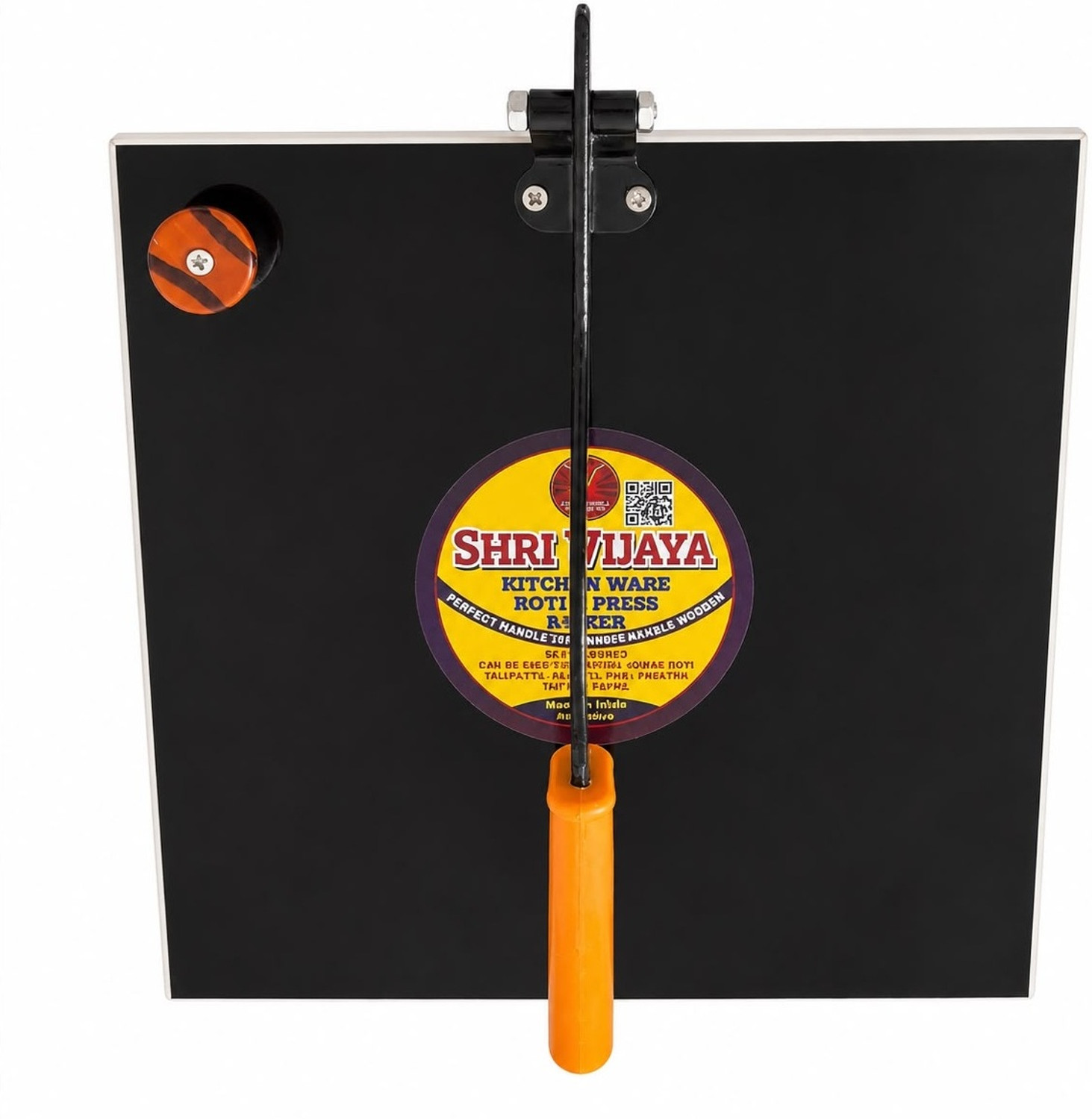 Image of SV Wooden Chapati Press Machine | Roti & Puri Maker with Handle Roti and Khakra Maker