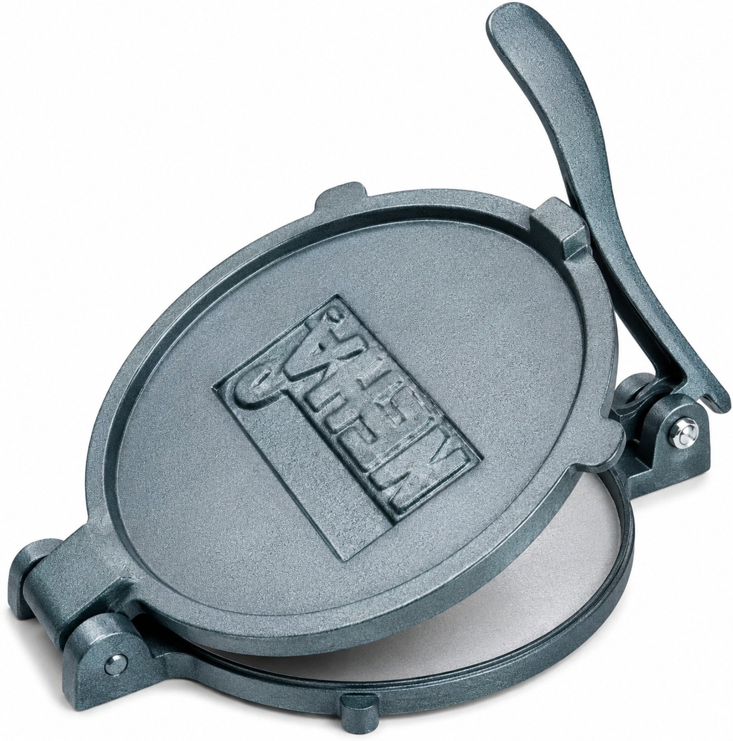 Image of SHIVAYANTIQUE Manual Chapati Press for Home Portable and Durable Press for Perfect Puri 6.75in Roti and Khakra Maker