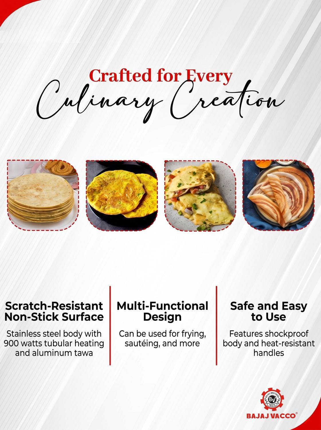 BAJAJ VACCO Chapati Multi Maker - Image 5