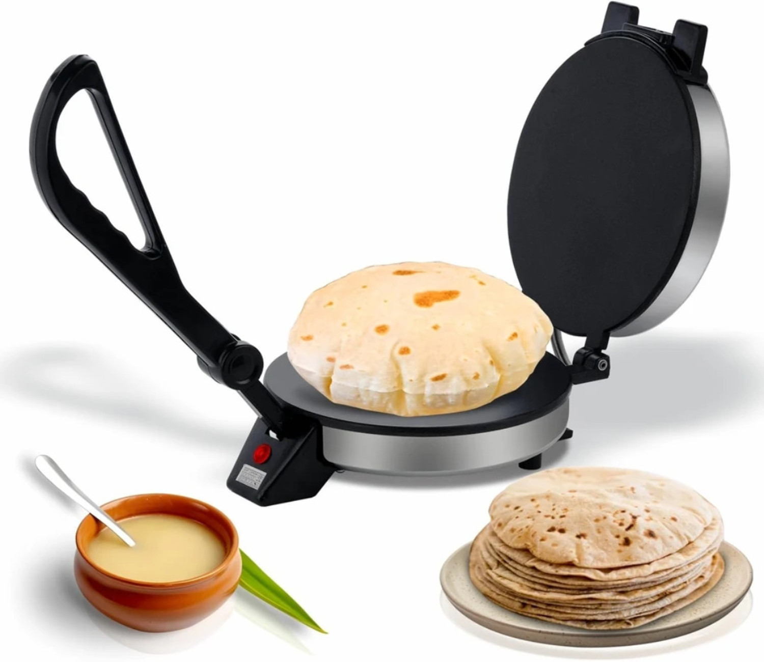 Image of OTC Electric Non Stick With 1 Year Warranty PKT5 Roti and Khakra Maker