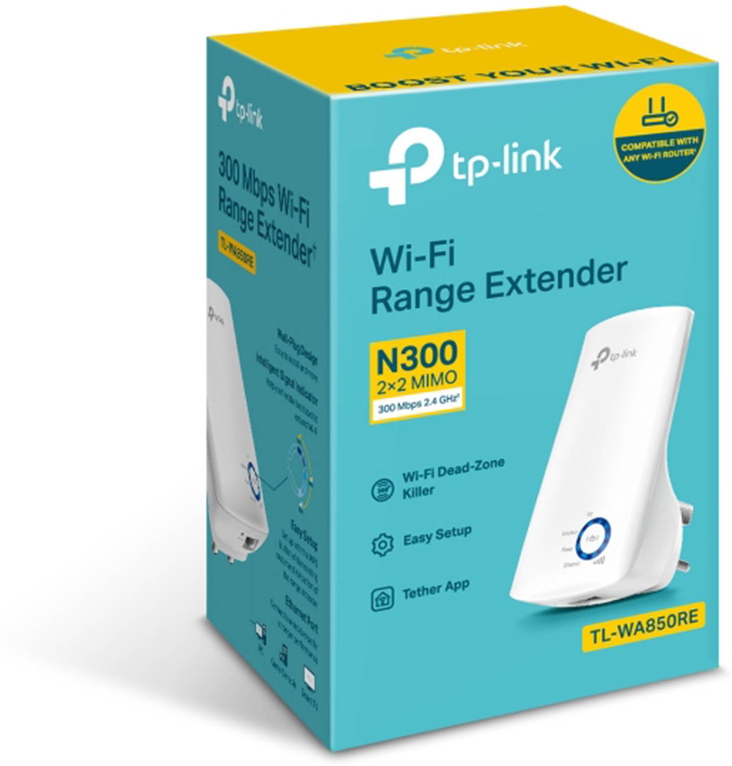 TP-Link TL-WA850RE 300 Mbps WiFi Range Extender - Image 5