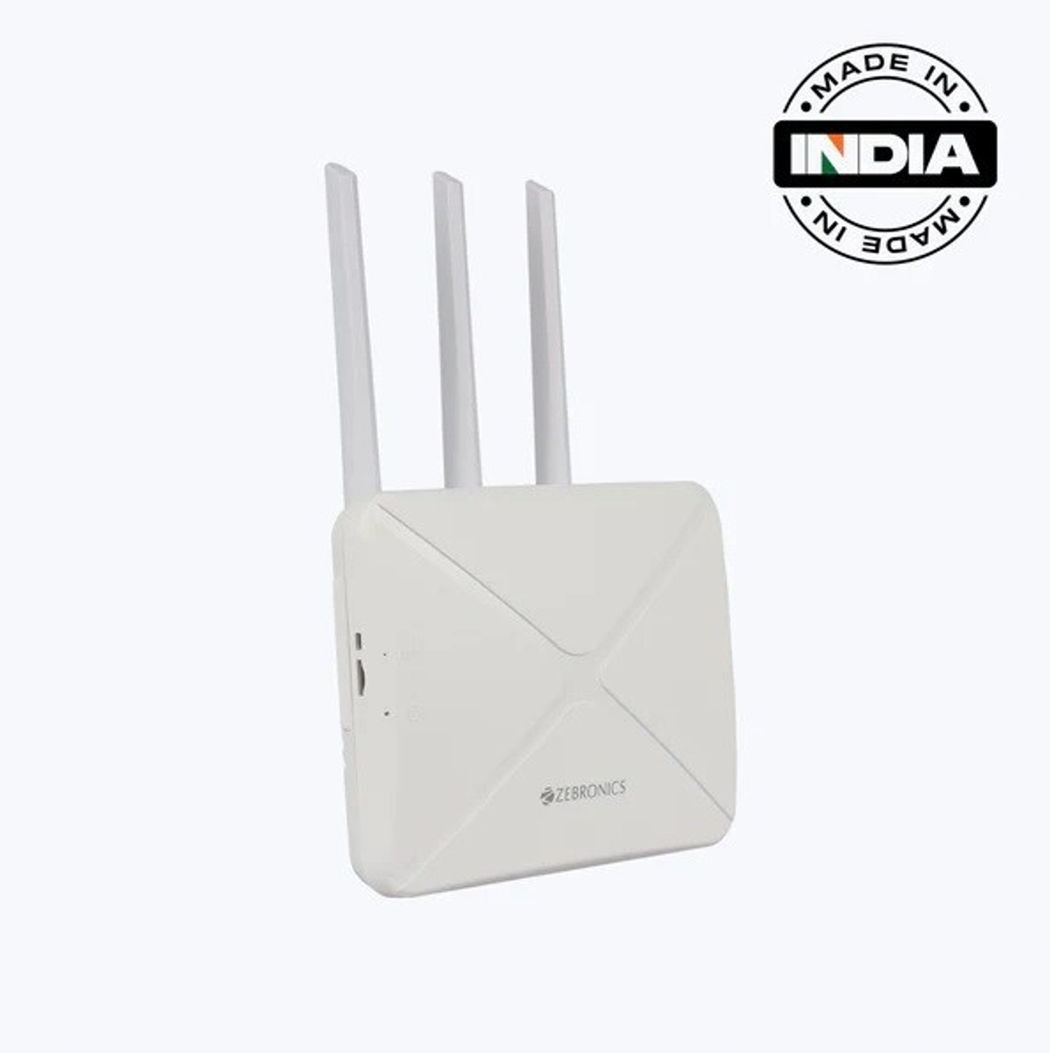 Image of ZEBRONICS WR3004G Wi-Fi 6 Router with 4G /5G Sim Card ,High-Speed,LAN /WAN Port Auto Switch Router 2.4 GHz 100 Mbps Wifi Speed Dual Band External Antenna MiFi (Sim Based)