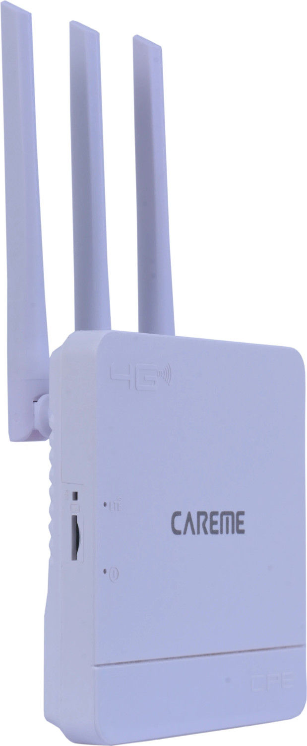 Image of CareME 5G Sim compatible router Connect with DVR /NVR /WiFi Camera /Tablet,Laptop,Mobile 4G Router 2.4 GHz 150 Mbps Wifi Speed Single Band External Antenna MiFi (Sim Based)