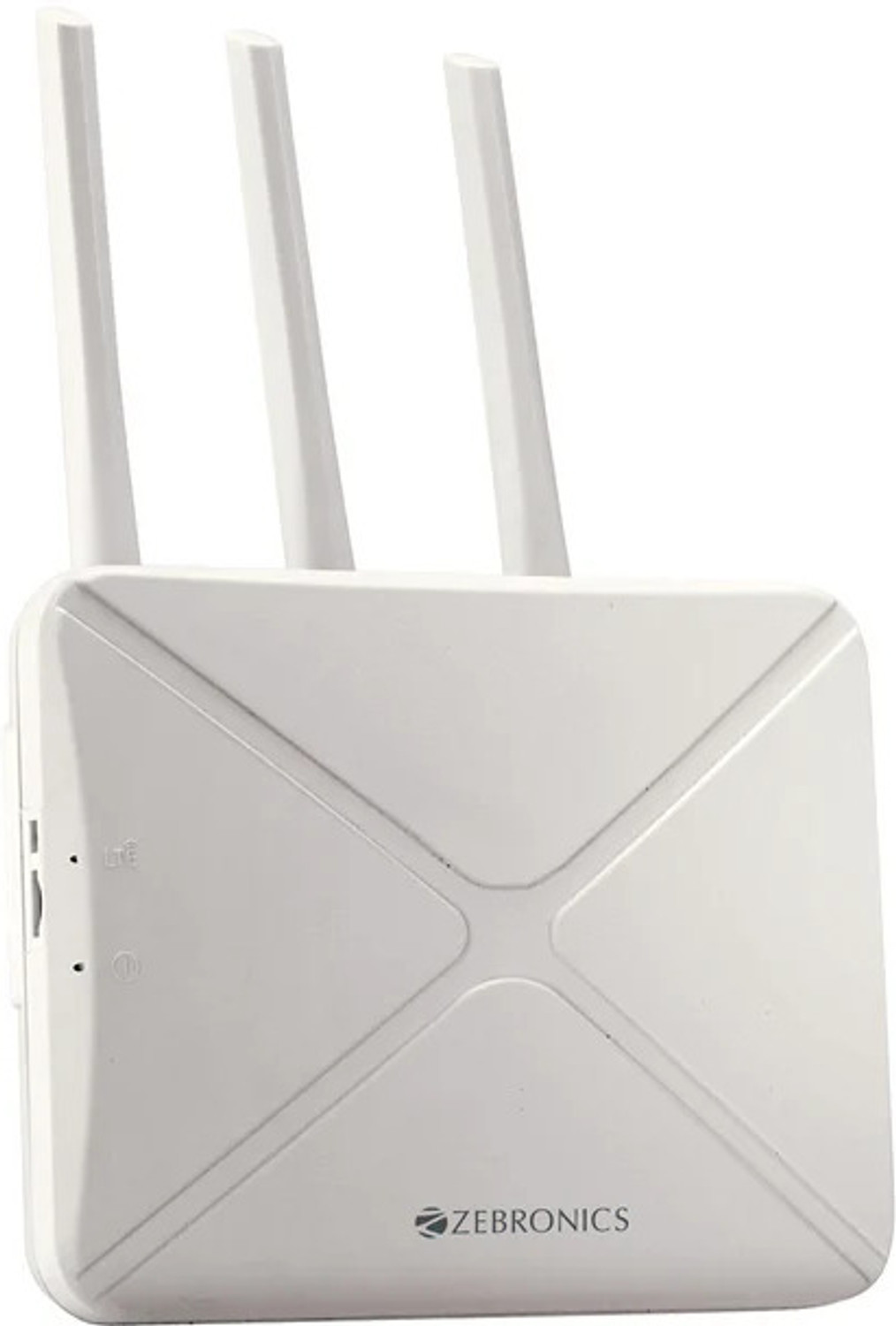 Image of ZEBRONICS WiFi and LAN Connectivity|Compatible with 4G /5G Sim Card|High-speed Antenna Router 2.4 GHz 300 Mbps Wifi Speed Quad Band External Antenna Ethernet (Cable Broadband), MiFi (Sim Based)