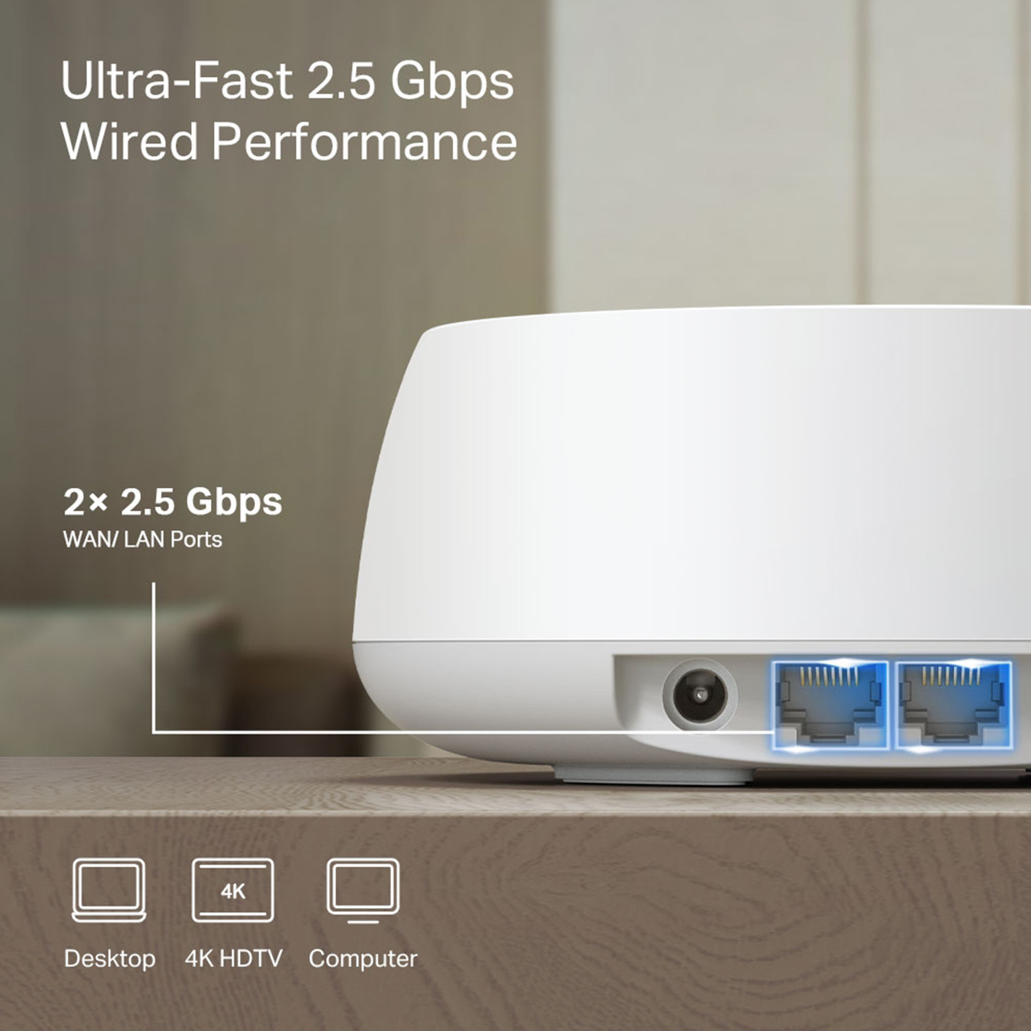 TP-Link Deco BE25(2-pack) BE5000 Whole Home Mesh WiFi 7 System Mesh ...