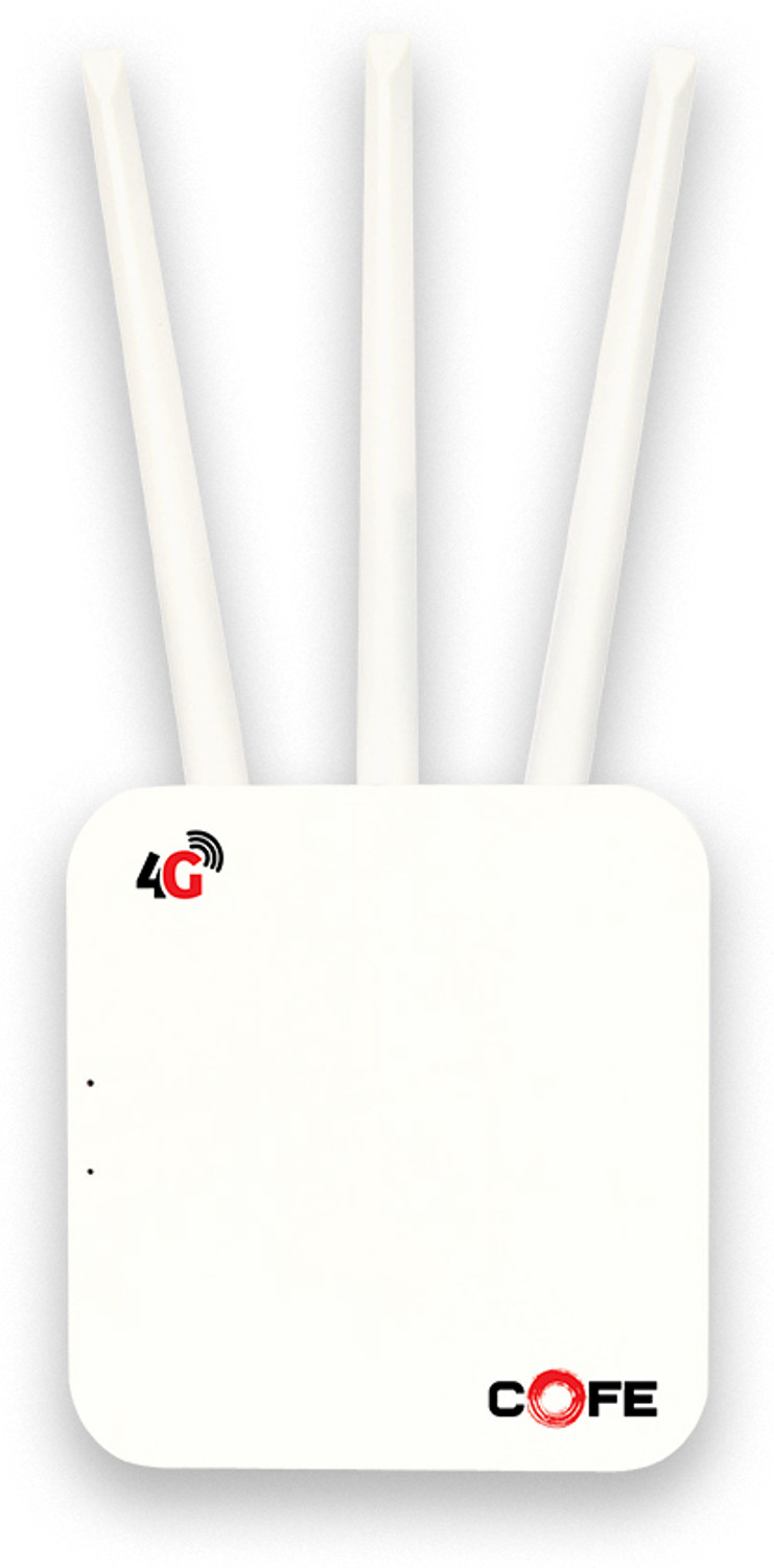 Image of COFE Wi-Fi 6 4G Sim Supported 4G Router 2.4 GHz 300 Mbps Wifi Speed Single Band External Antenna MiFi (Sim Based)