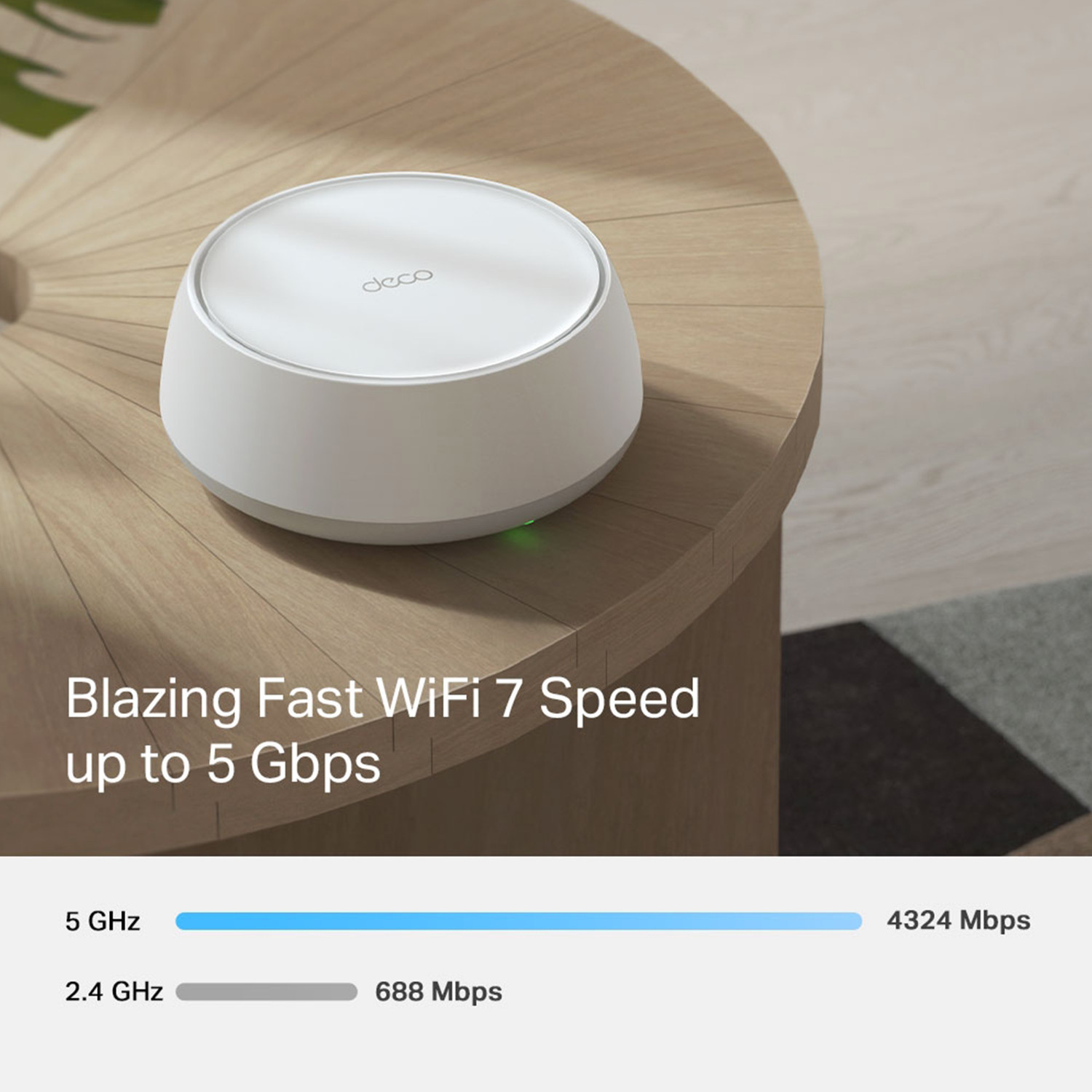 TP-Link Deco BE25(2-pack) BE5000 Whole Home Mesh WiFi 7 System Mesh ...