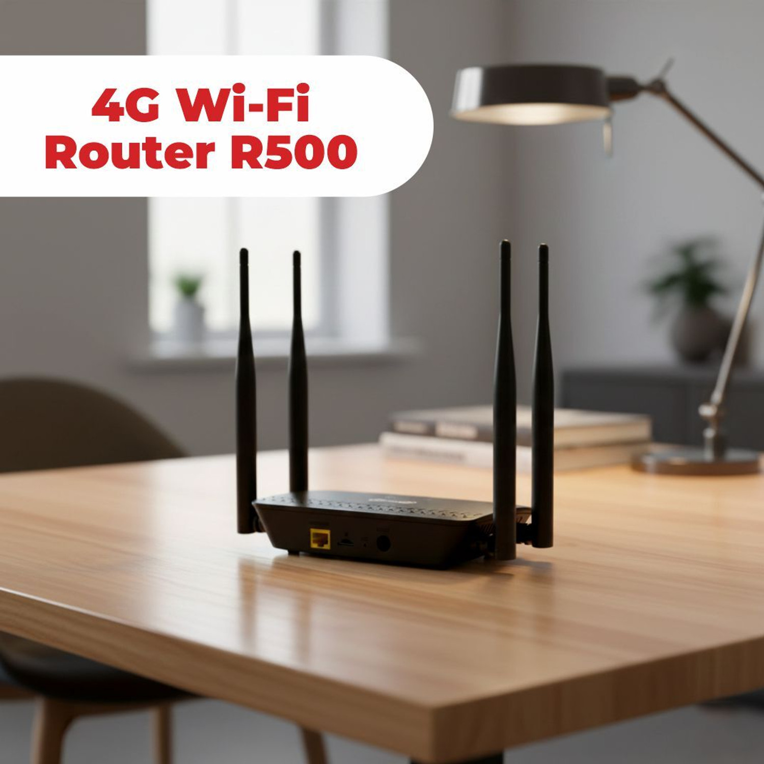 Image of Trueview T18259-A Router 2.4 GHz 300 Mbps Wifi Speed Single Band External Antenna MiFi (Sim Based)