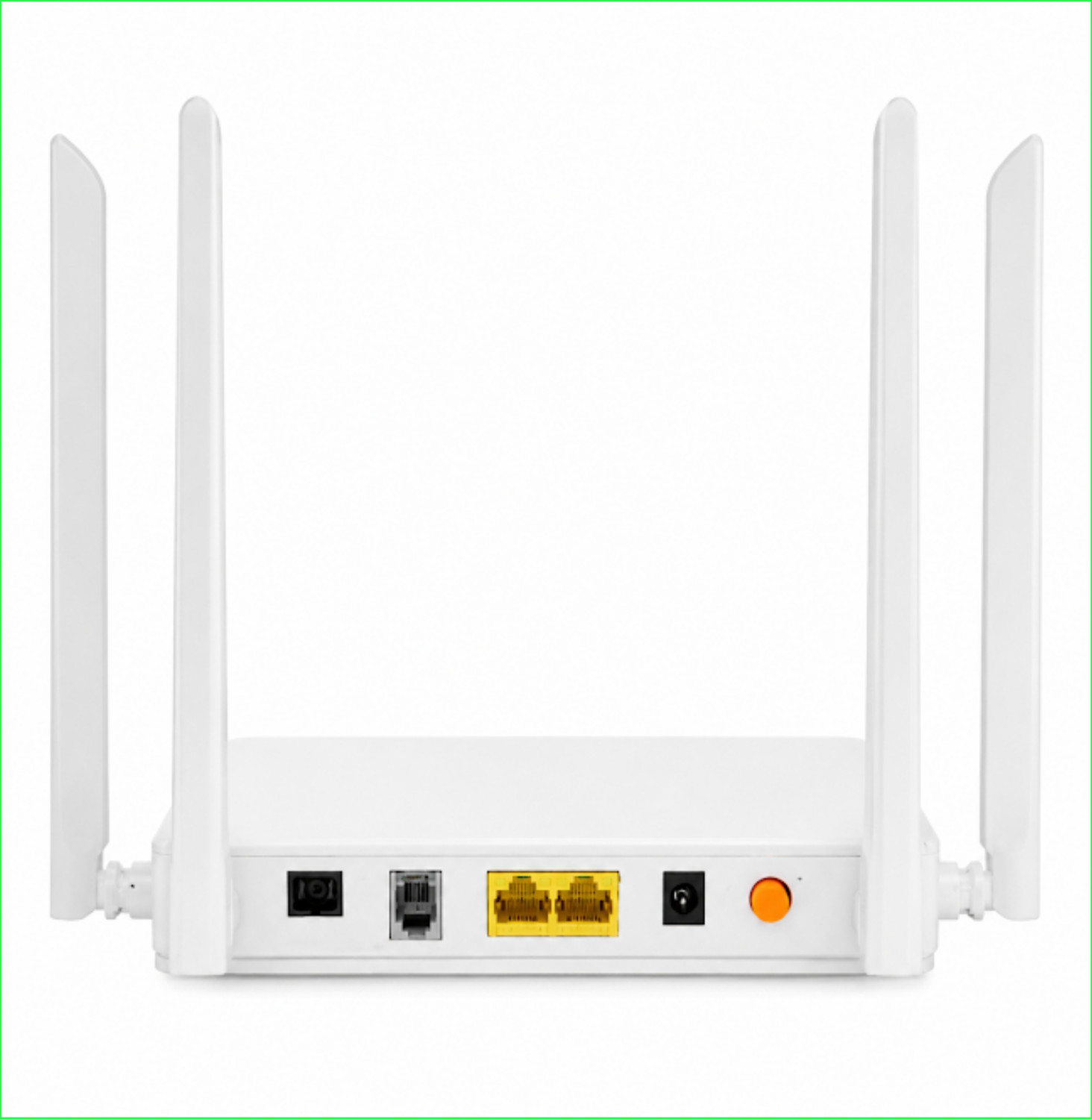 Image of Syrotech WiFi Xpon ONT - S-XPON-2010-WDONTA 37 Wireless Router 2.4 GHz 1200 Mbps Wifi Speed Dual Band External Antenna Ethernet (Cable Broadband)