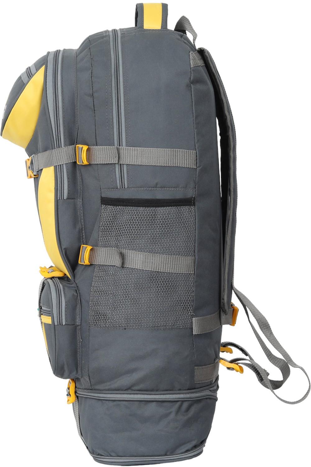 Image of Bagtack Hi-Capacity Travel Rucksack Outdoor Sport Hiking Bag Trekking Bag 65 L Rucksack - 65 L (Grey)