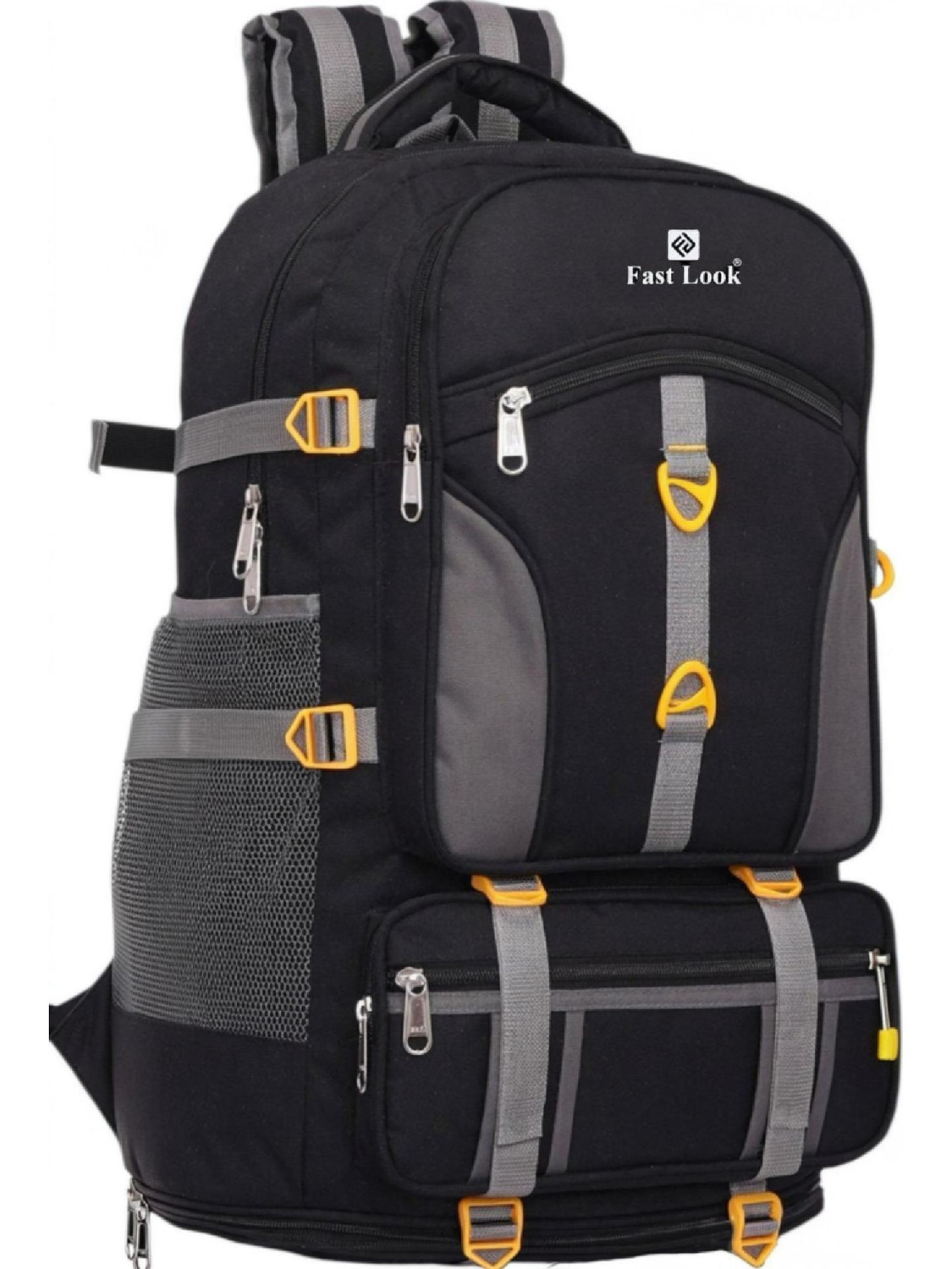 Image of Fast look Large 90 L Laptop Backpack Large 90 L Trakking bag and hikking rucksac travel bag for MEN luggage bag (Black)