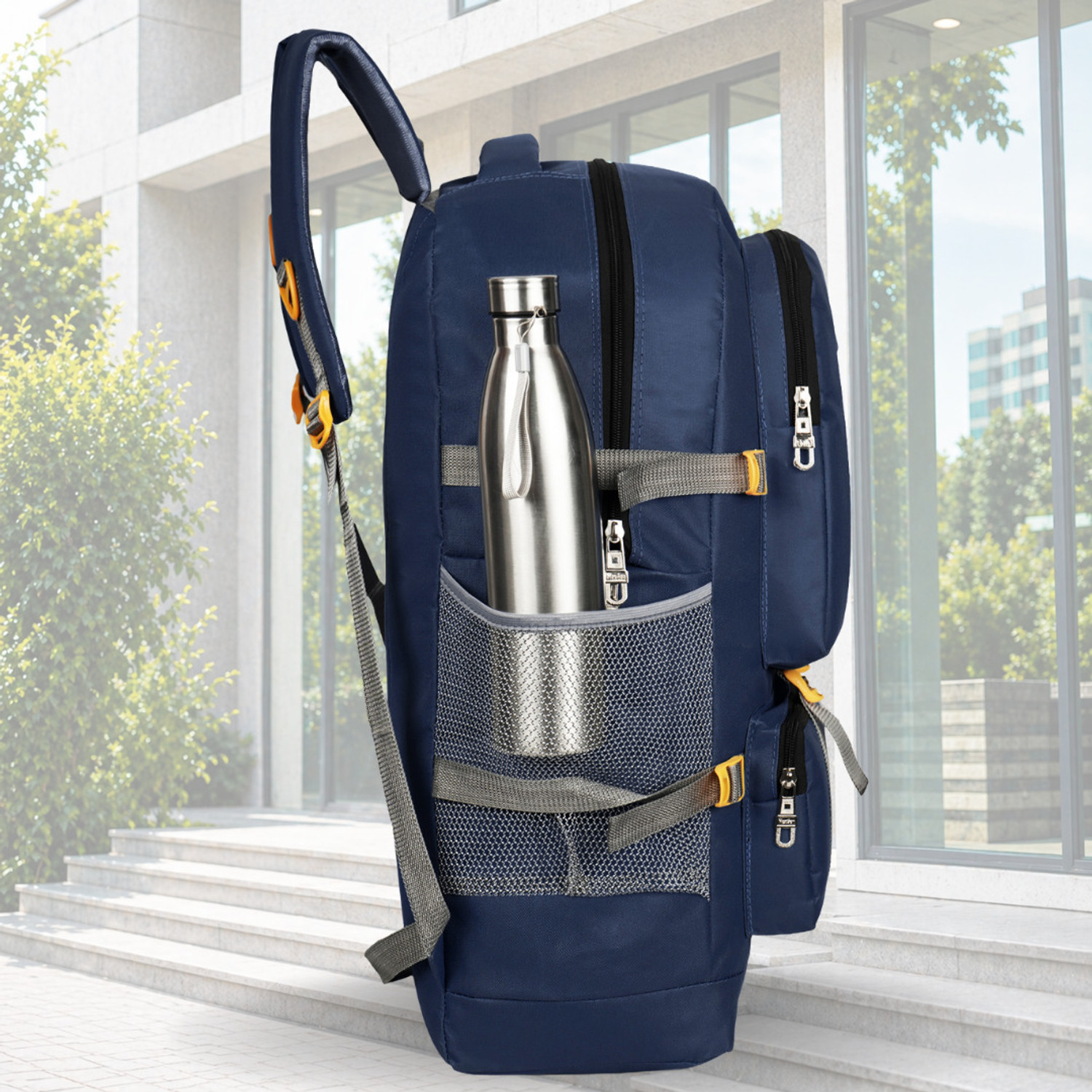 Image of Next choice 60L Rucksack Backpack Travel Hiking Trekking Bag Waterproof Blue for Men Women Rucksack - 60 L