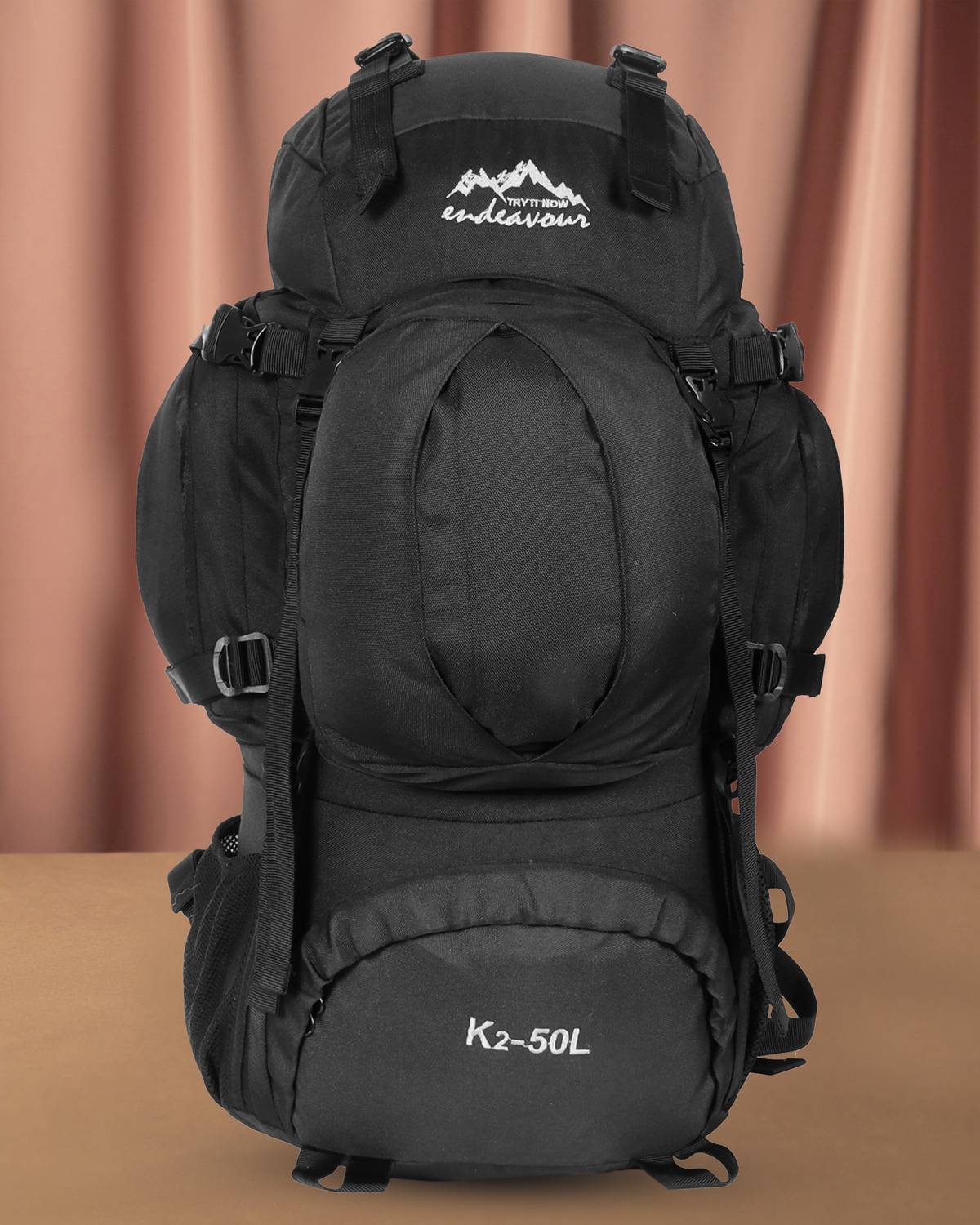 Endeavour K2 Rucksack - 50 L BLACK - Price in India | Flipkart.com