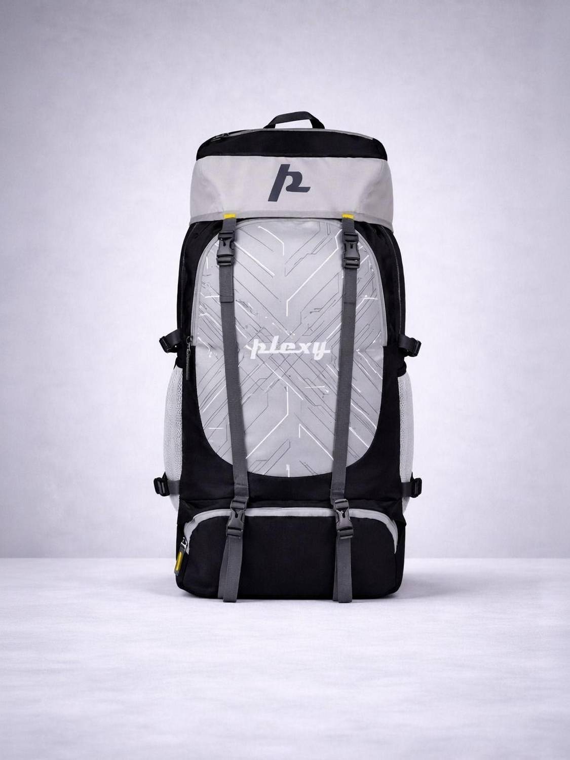 PLEXY TILTY STUUDED BAGPACK WITH SHOE COMPARTMENT 65 L Backpack