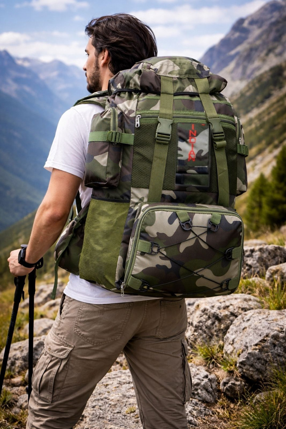 Image of hamy Waterproof High Quality Rucksack Bag For Men & Women 90 L Backpack
