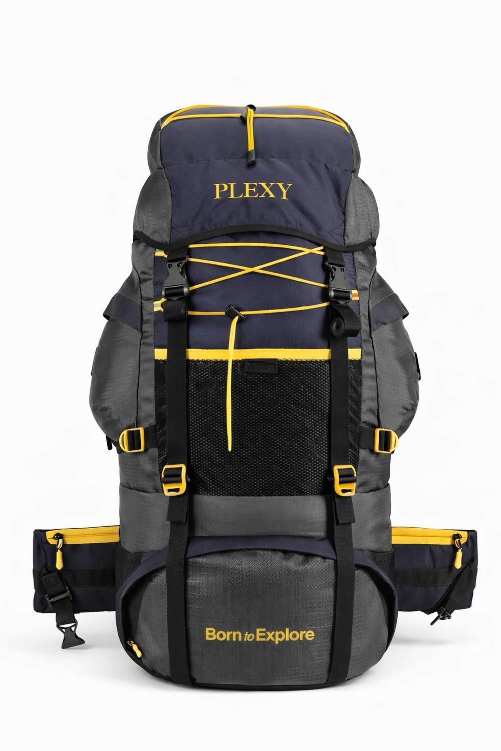 Image of PLEXY travel bag for men tourist backpack for hiking trekking camping Rucksack 75L Rucksack - 75 L