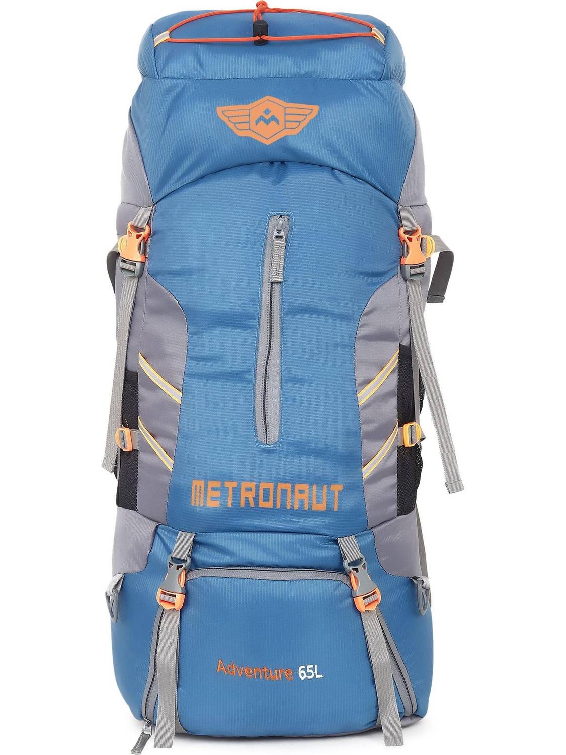 METRONAUT Adventure Series Hiking/Camping/Travel Bag with Rain Cover Rucksack - 65 L
