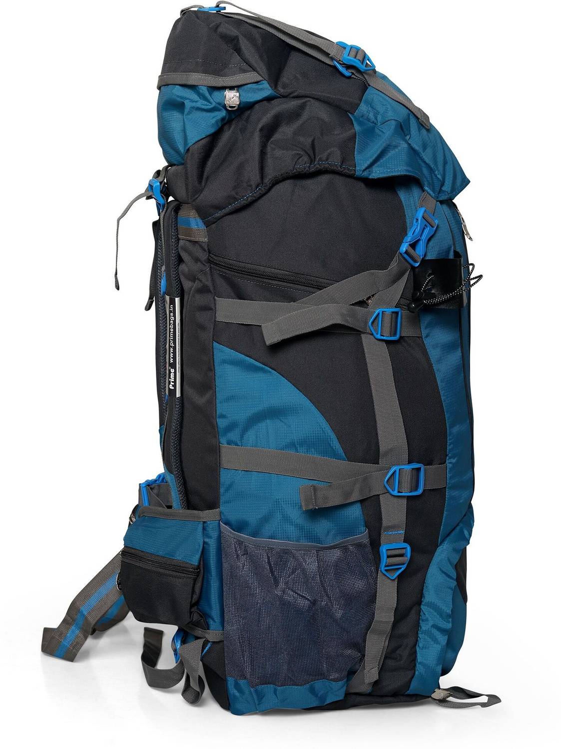 Prime 95L Travel Hiking Backpack | Waterproof Rucksack for Camping &  Outdoor Trips Rucksack - 95 L Blue - Price in India | Flipkart.com