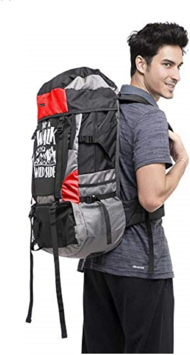 Image of TORRENTO 60 L Polyester Travel Outdoor Camping Tracking Hacking Luggage Bags, Mountain Trekking Rucksack Backpacks For Men And Women Hiking Luggage Rucksack - 65 L