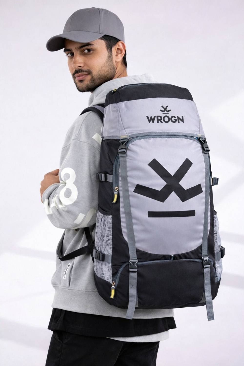 WROGN GTIER 60L Trekking Rucksack with Shoes Compartment - Image 1