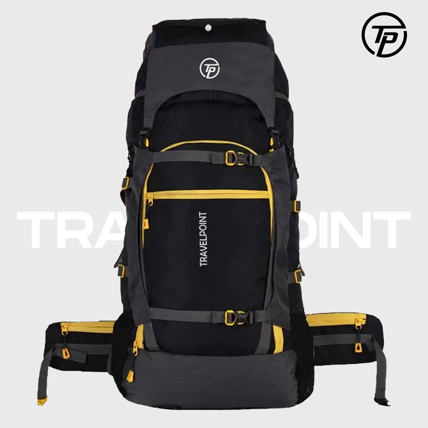 TRAVEL POINT WATERPROOF TREKKING BAG HIKKING BACKPACK FOR TRAVEL & OUTDOOR Rucksack - 60 L