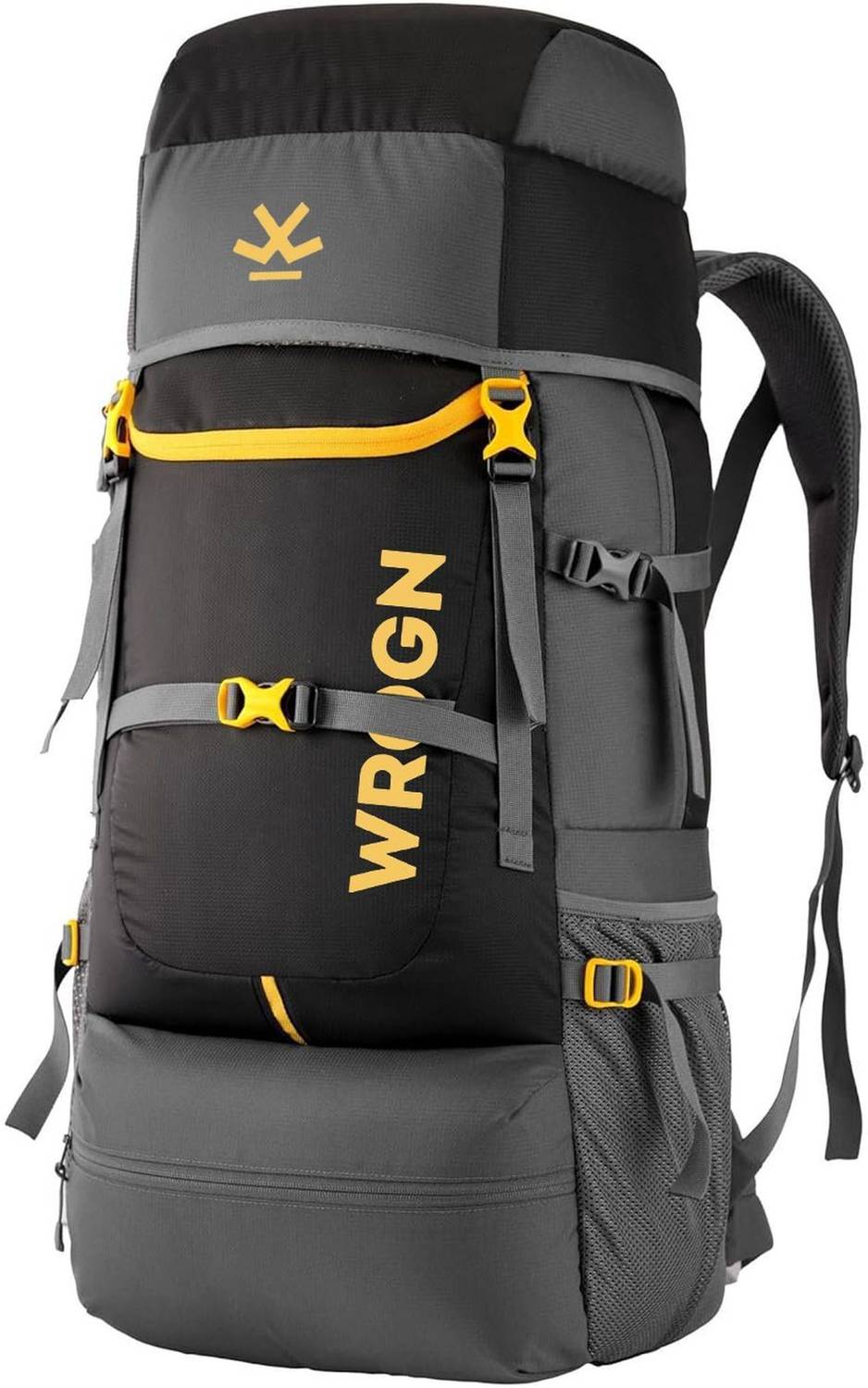 WROGN Trekking Bag For Hiking/Camping/Outdoor Sports with Rain Co...mo
