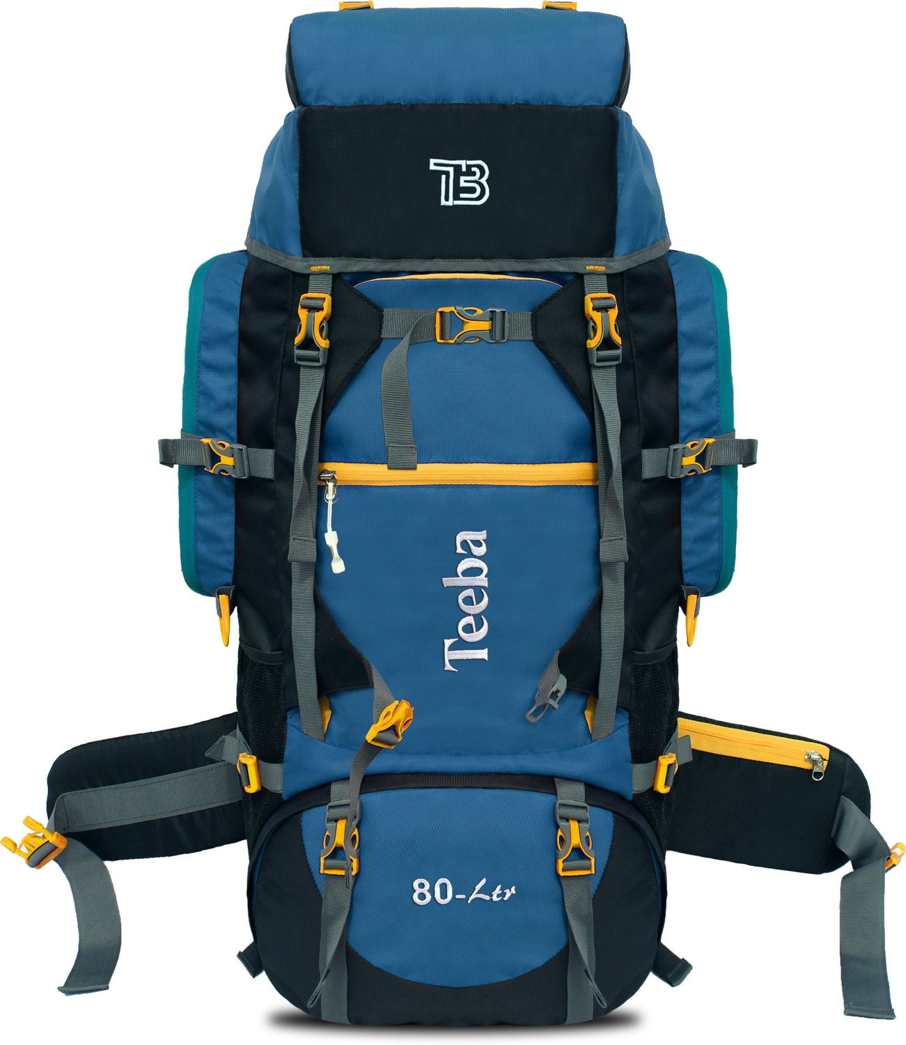Image of Zikki Waterproof Trekking Hiking Camping Outdoor Camp Luggage Bag Tour Travel Backpack Rucksack - 80 L