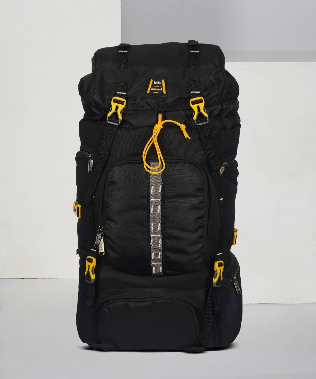 Matsun 90L Black Hiking Backpack