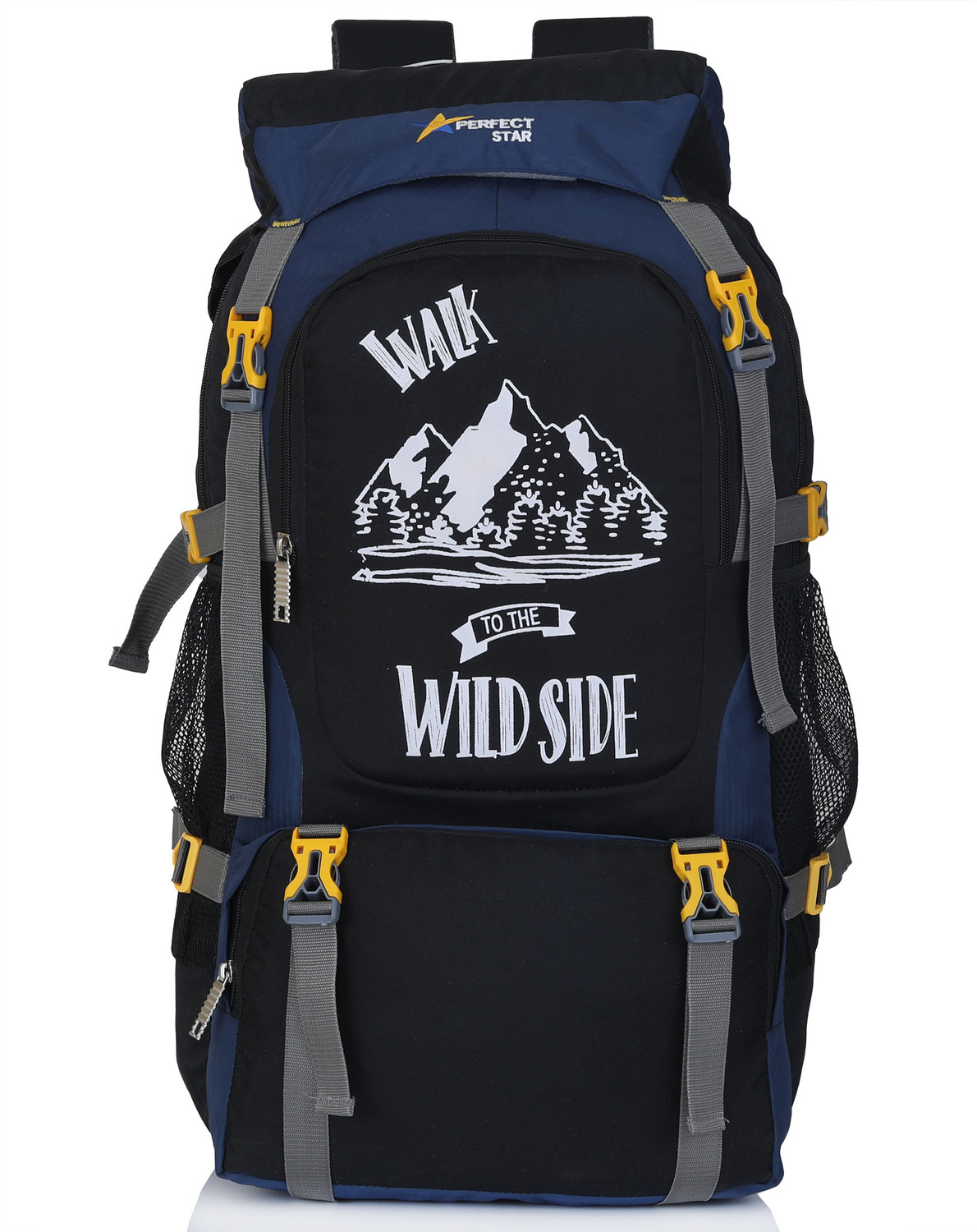 Image of PERFECT STAR (Expandable) PERFECT STAR NEW STYLE RUCKSACK BAG 75L Duffel Without Wheels