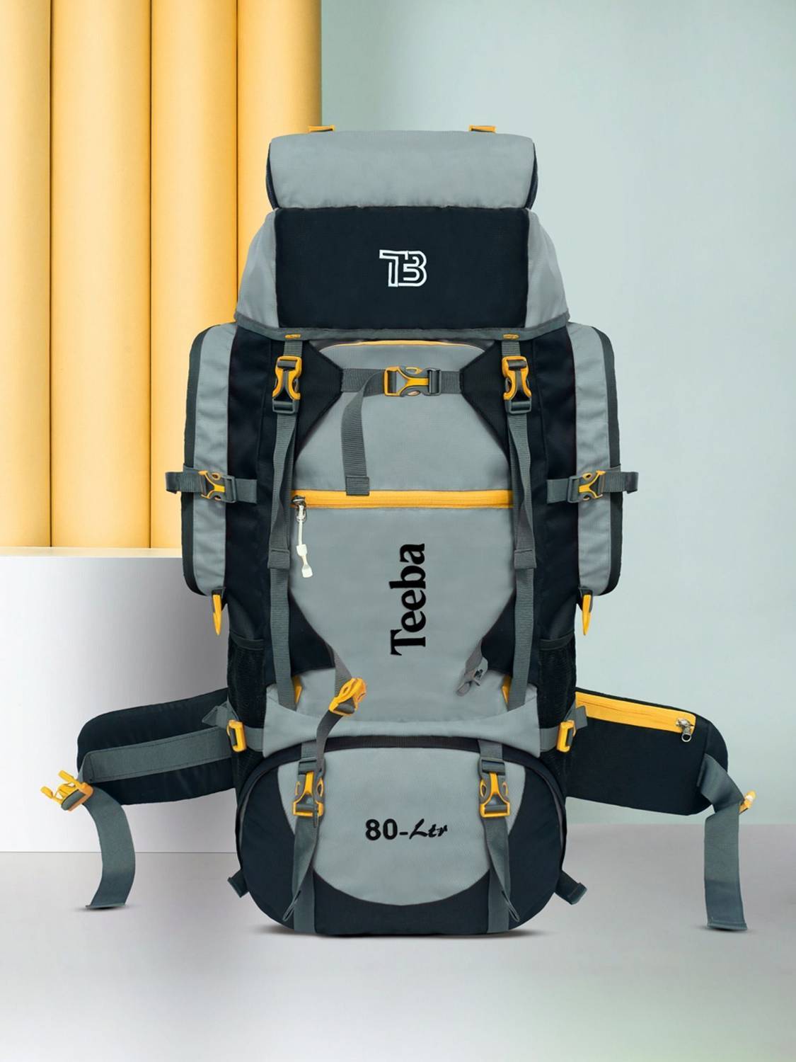 Zikki 80L Waterproof Trekking Backpack - Image 1