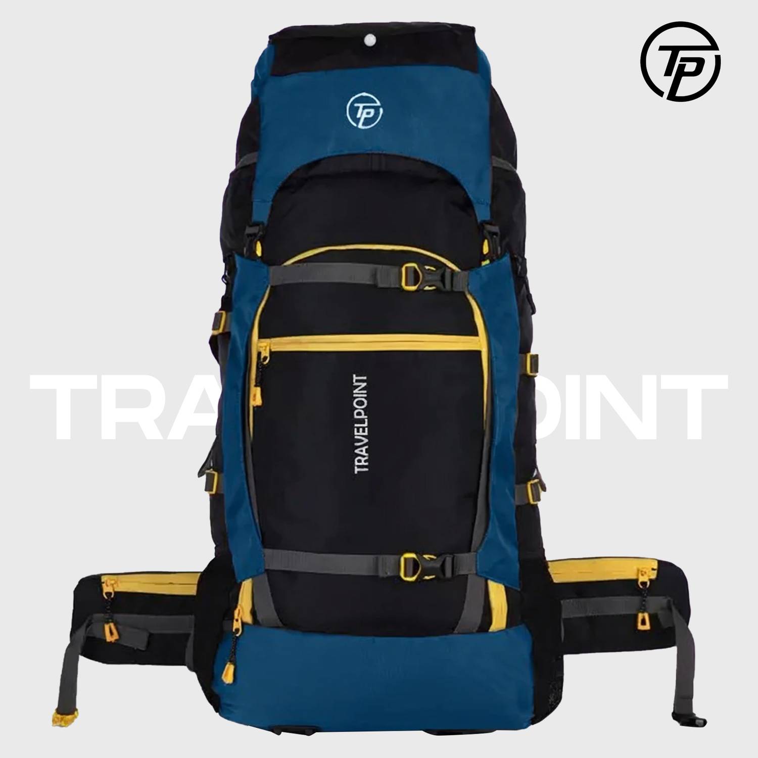 TRAVEL POINT WATERPROOF TREKKING BAG HIKKING BACKPACK FOR TRAVEL & OUTDOOR Rucksack - 60 L