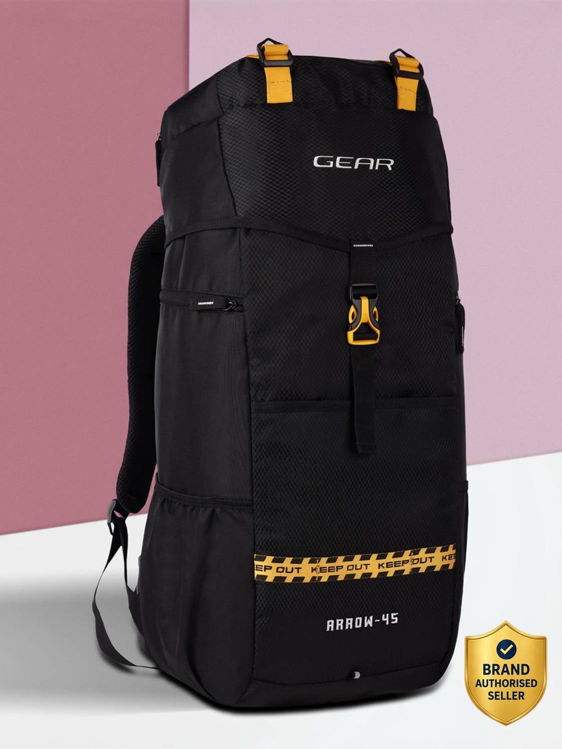 Gear Outdoor Rucksack 50L Black - Image 1