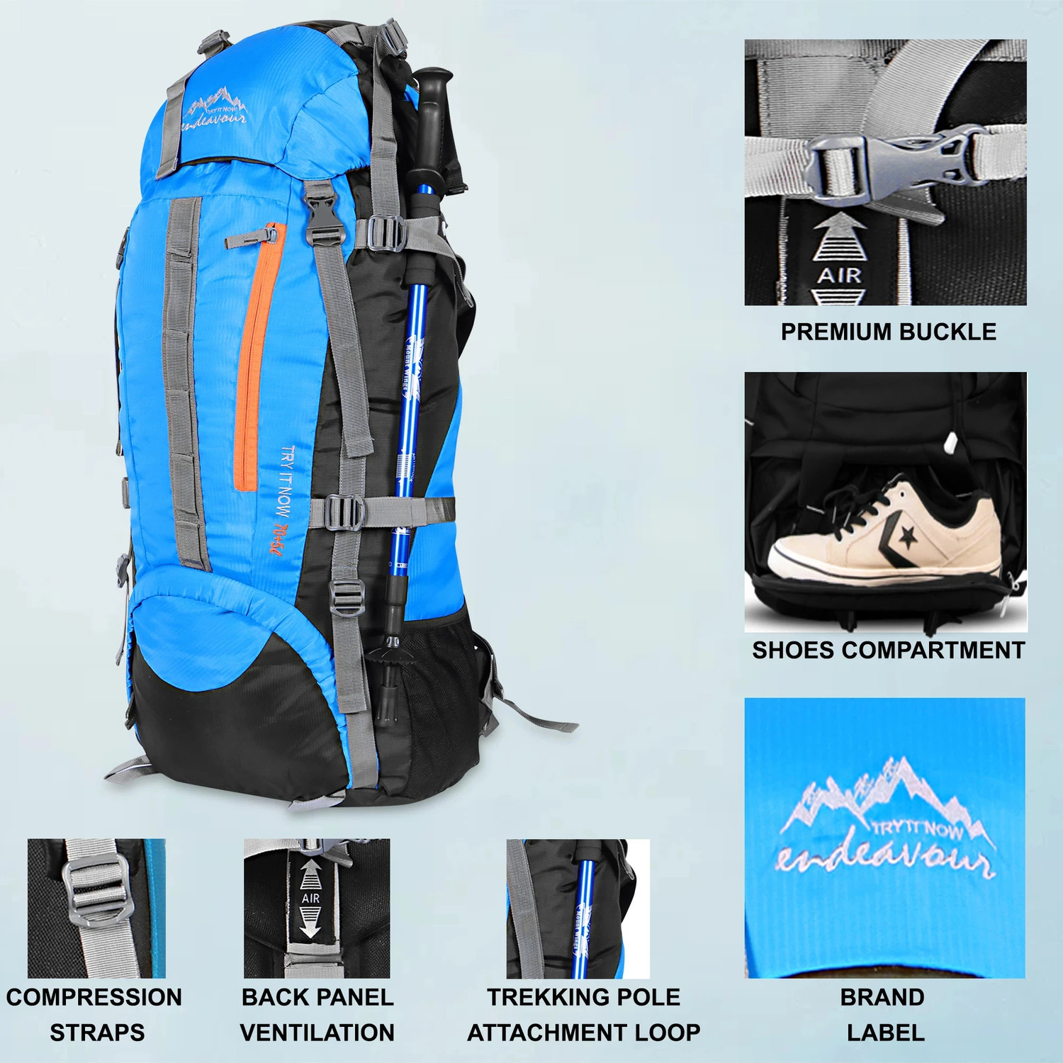 Image of Endeavour Ocean Rucksack - 75 L