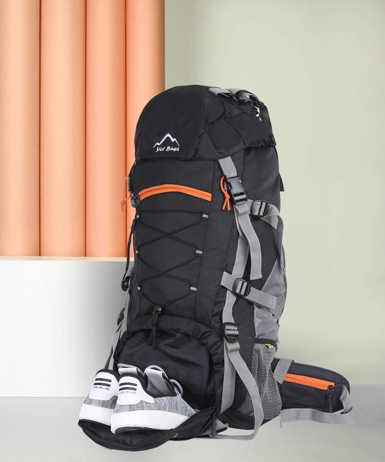 YOI Hiking Bag 70 litres Rucksack Travel Backpack for Adventure Camping Trekking Bag with Rain Cover & Shoes Compartment - BLACK Rucksack - 70 L BLACK - Price in India | Flipkart.com YOI Hiking Bag 70 litres Rucksack Travel Backpack for Adventure Camping Trekking Bag with Rain Cover & Shoes Compartment - BLACK Rucksack - 70 L BLACK - Price in India | Flipkart.com