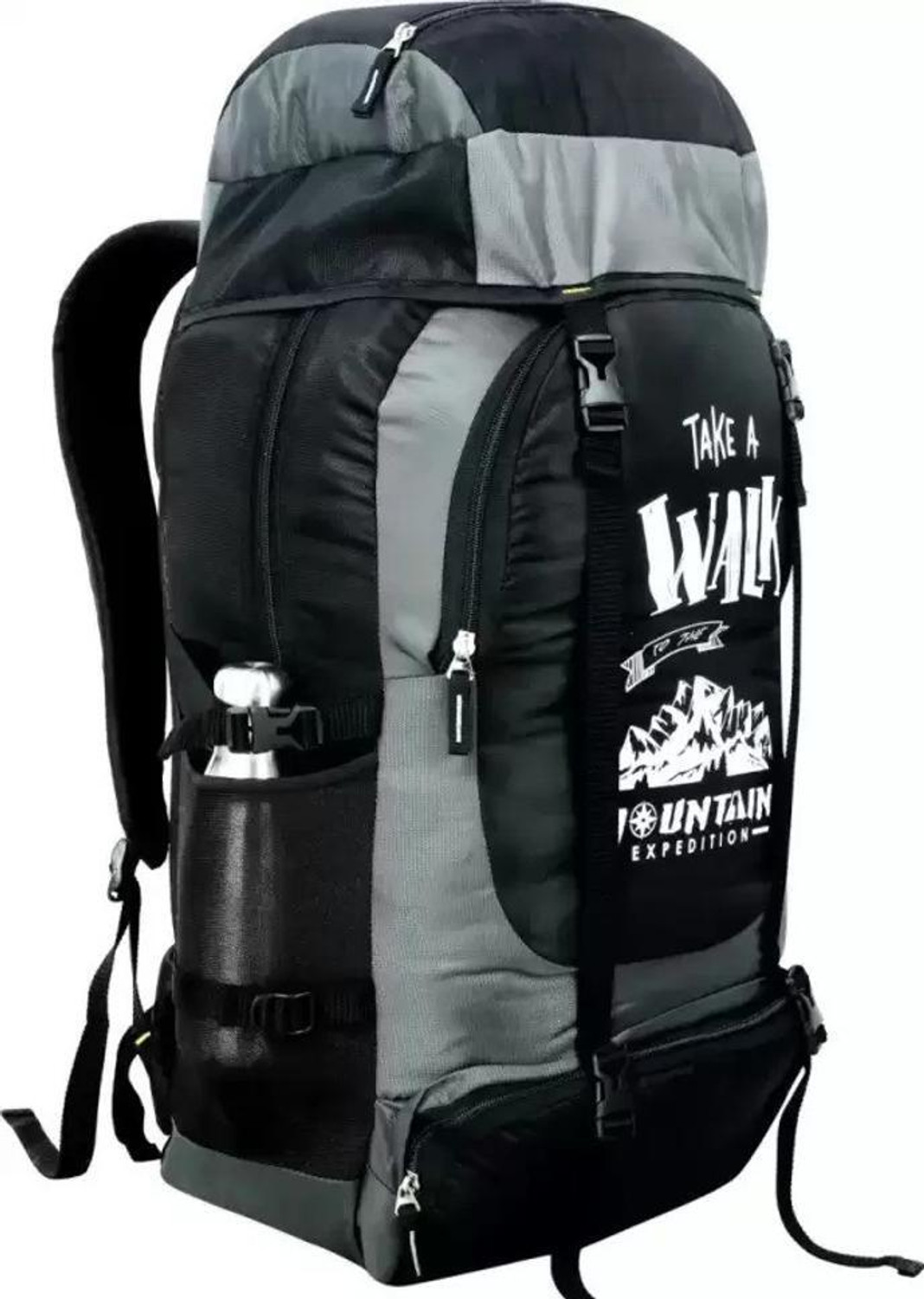 Image of HouseOfCommon UNISEX Water Proof Mountain Rucksack /Hiking /Trekking /Camping Bag /Backpack Rucksack - 70 L