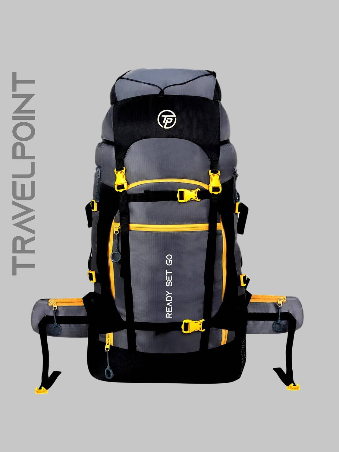 TRAVEL POINT WATERPROOF TREKKING BAG HIKKING BACKPACK FOR OUTDOOR Rucksack - 60 L