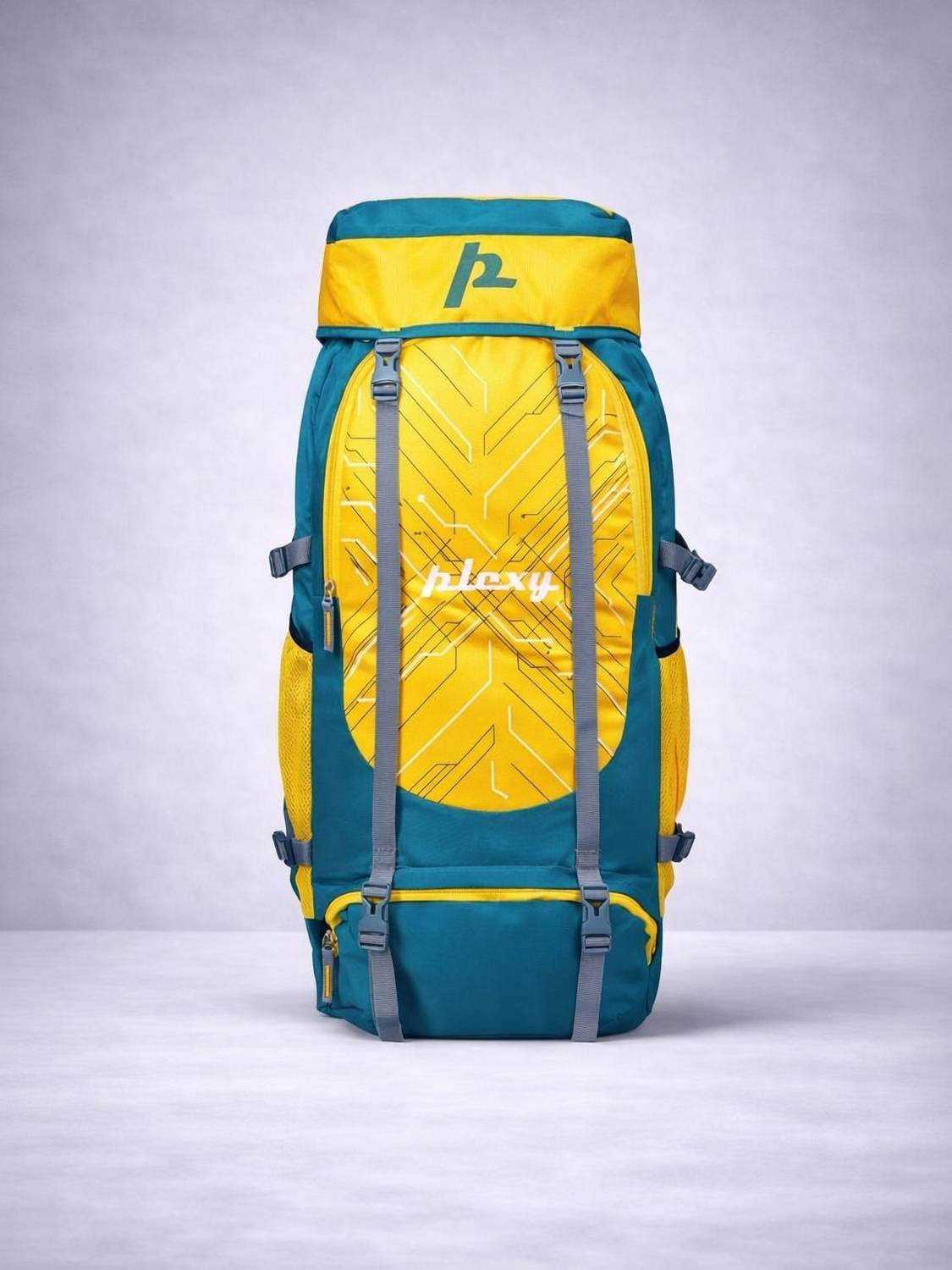 PLEXY TILTY STUUDED BAGPACK WITH SHOE COMPARTMENT 65 L Backpack