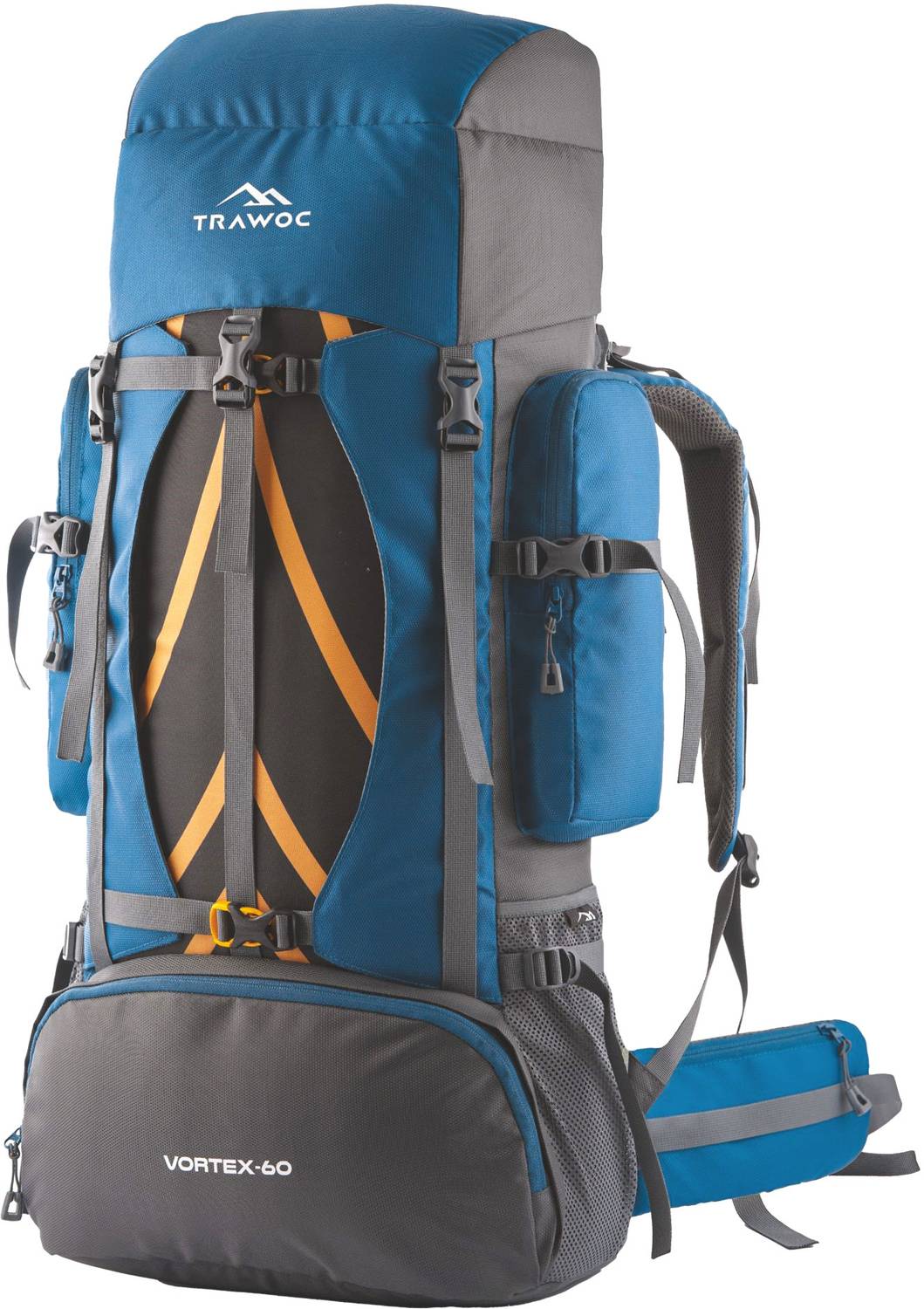TRAWOC VORTEX 60L Travel Backpack Hiking Trekking Bag for Men
