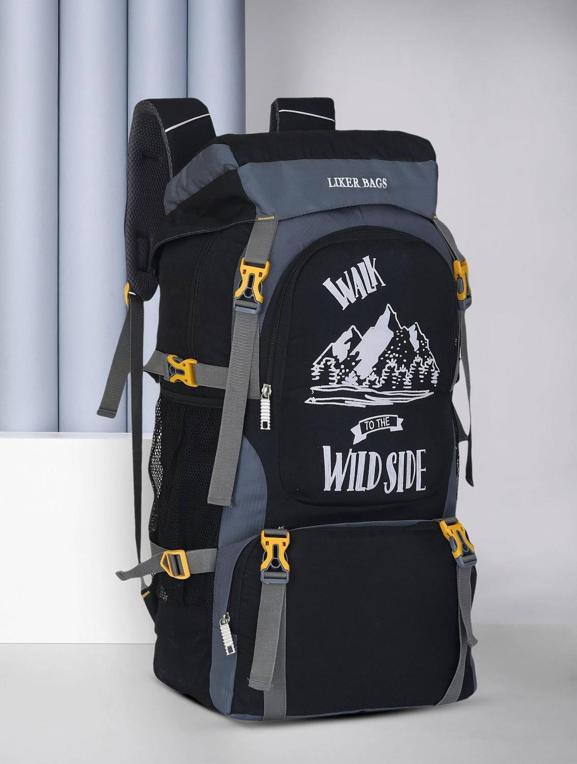 Liker Travel Luggage Travel Backpack For Outdoor Sport Hiking Trekking Bag Camping Rucksack  - 65 L