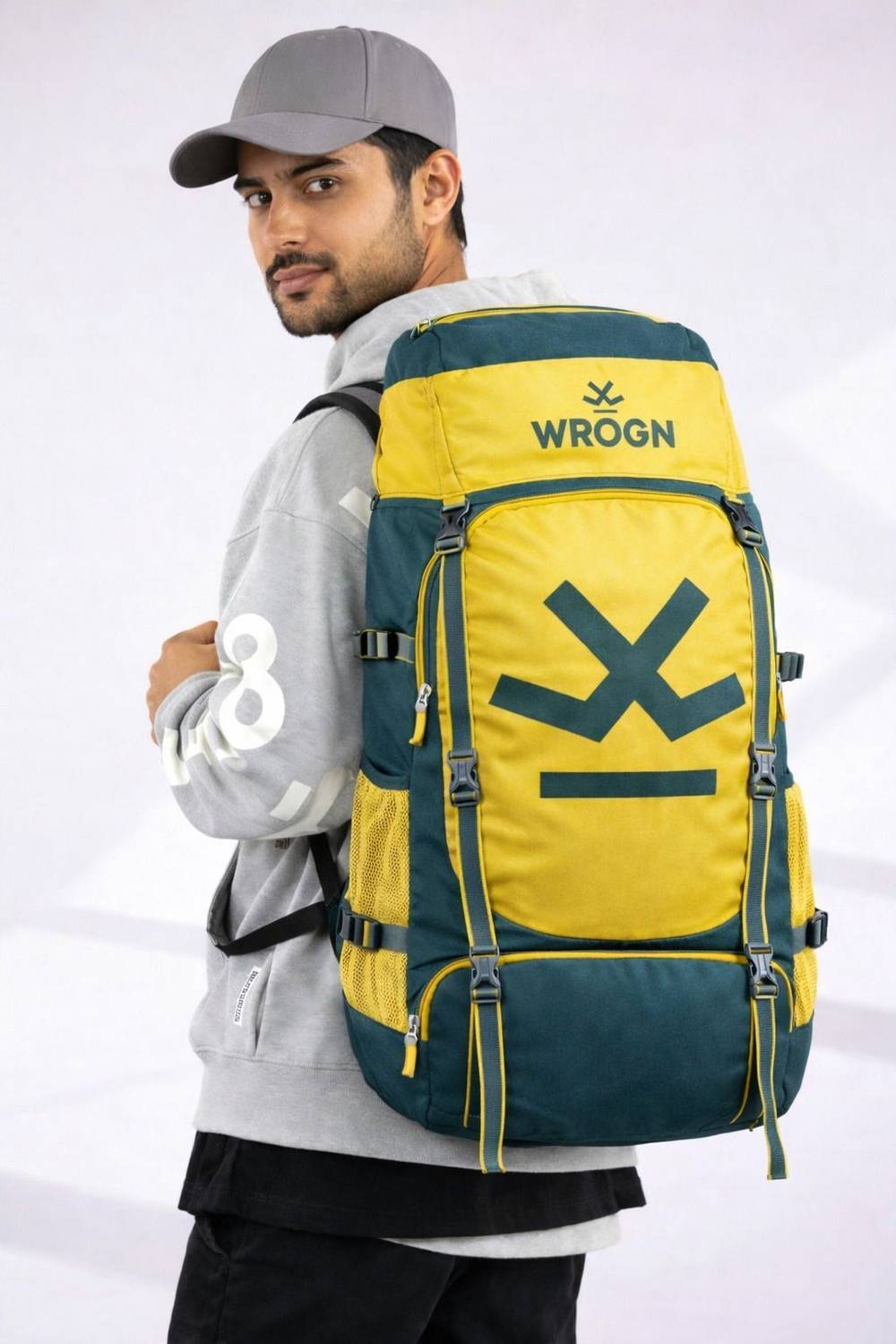 WROGN GTIER 60L Trekking Rucksack with Shoes Compartment