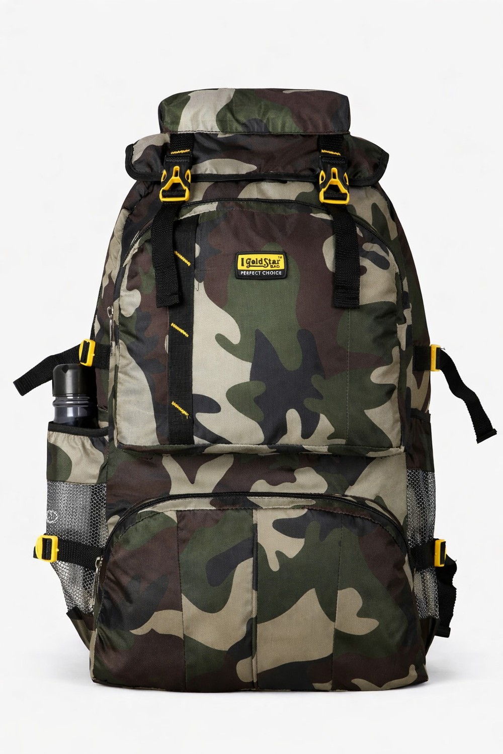 Image of Goldstar Goldstarbags MILITARY CAMP TRKKING BAGS WITH Climate proof Trail-Head Mountain Trekking & Hiking / Camping Backpack 60 Ltrs Rucksack bags with high quality product used in (MILITARY, Backpack) Rucksack - 60 L